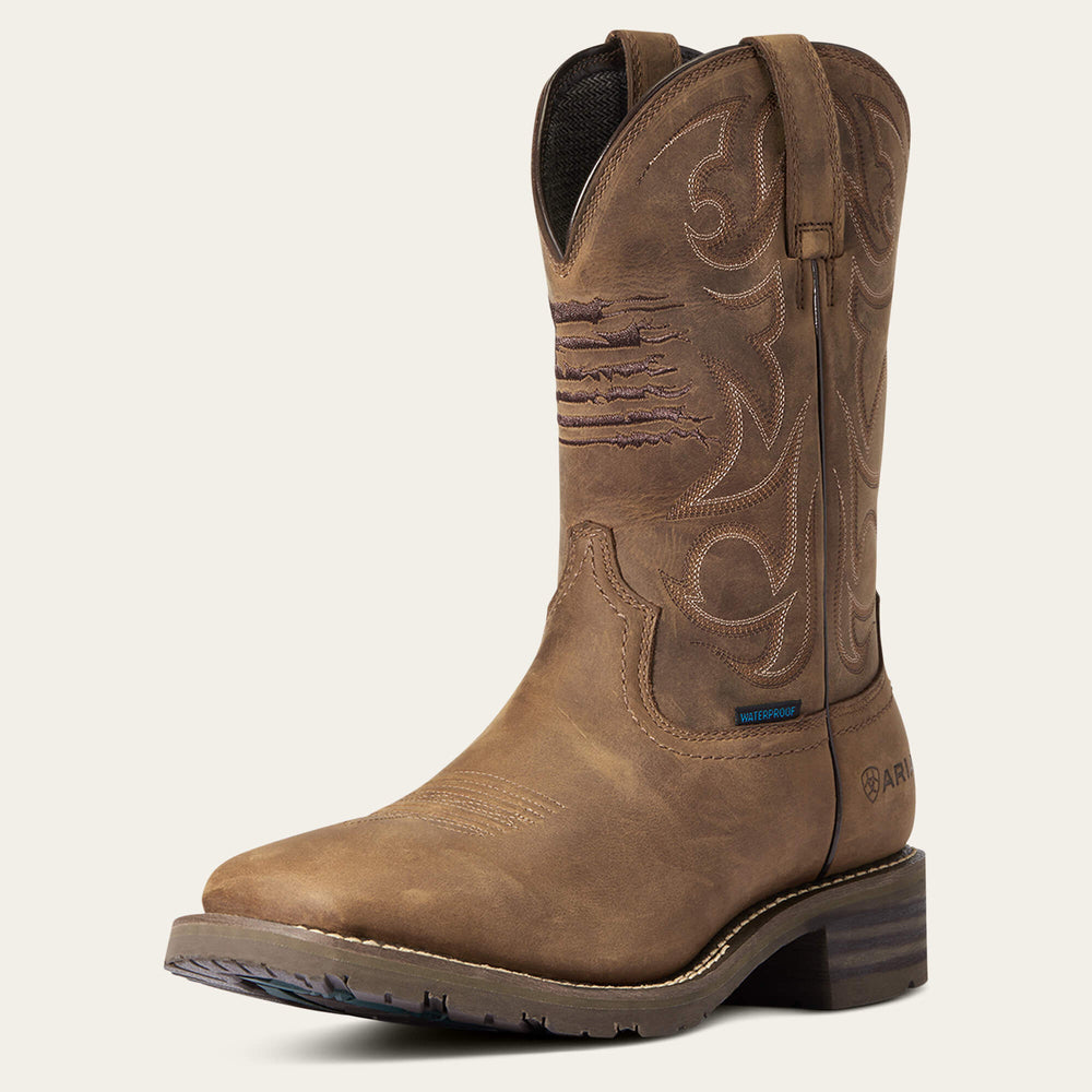 Ariat Hybrid Patriot Waterproof Western Boot Online