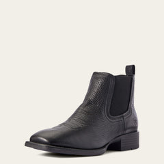 Ariat Booker Chelsea Wide Square Toe Western Boot For Sale