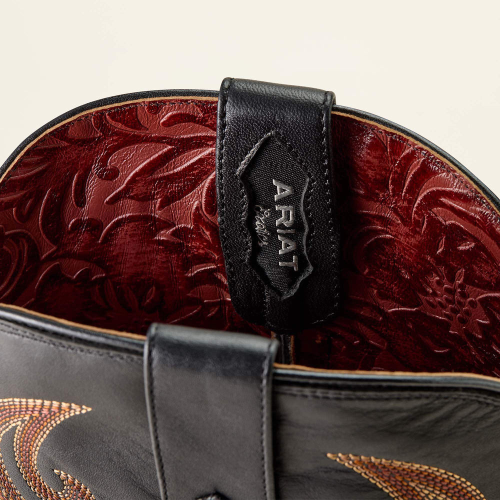 Ariat Classic Cash Wide Square Toe Western Boot On Sale