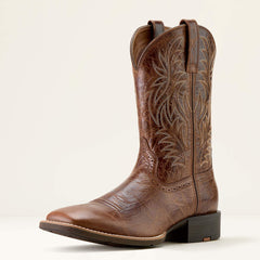 Ariat Sport Western Wide Square Toe Cowboy Boot For Sale
