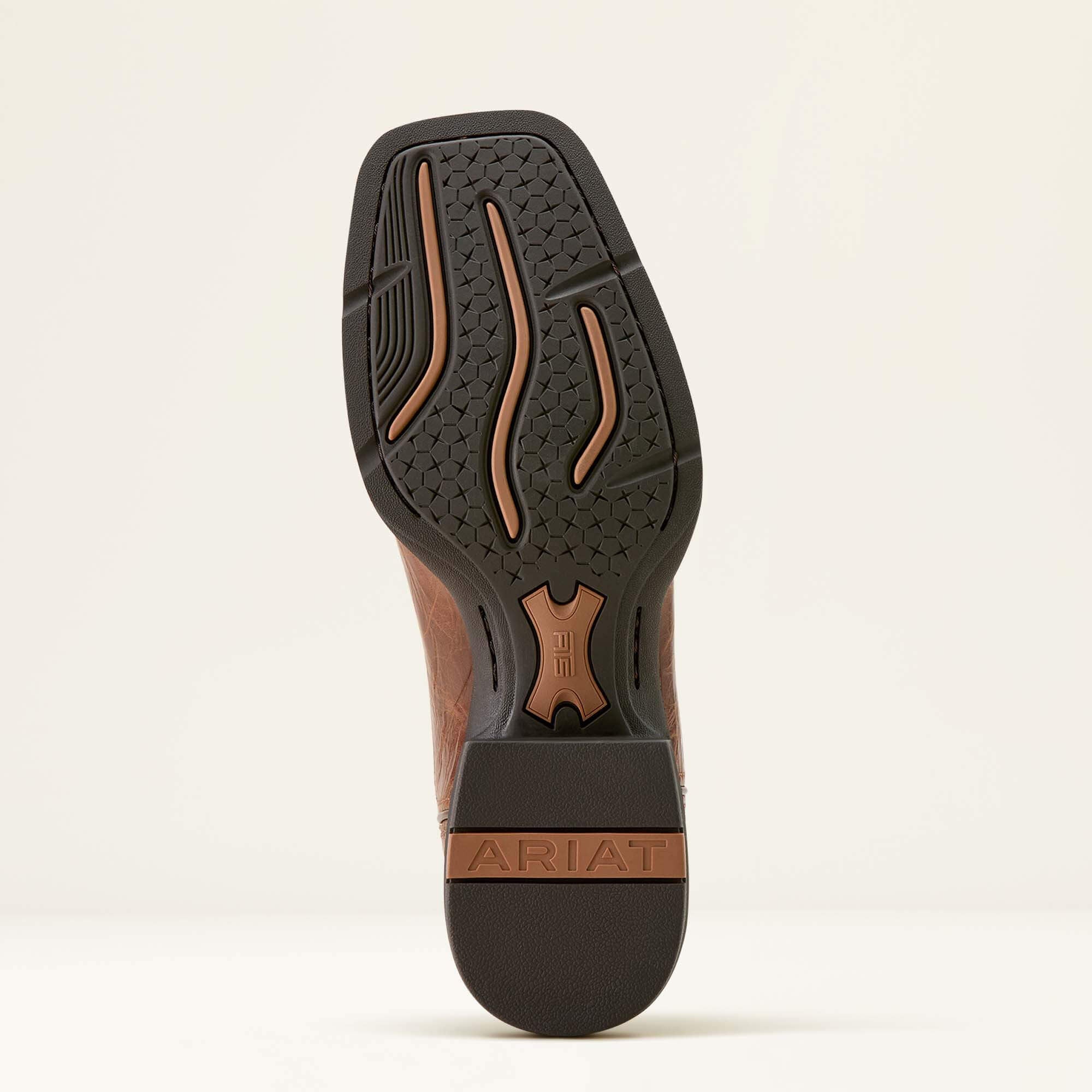 Ariat Sport Western Wide Square Toe Cowboy Boot For Sale