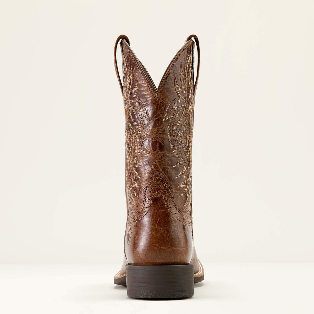 Ariat Sport Western Wide Square Toe Cowboy Boot For Sale