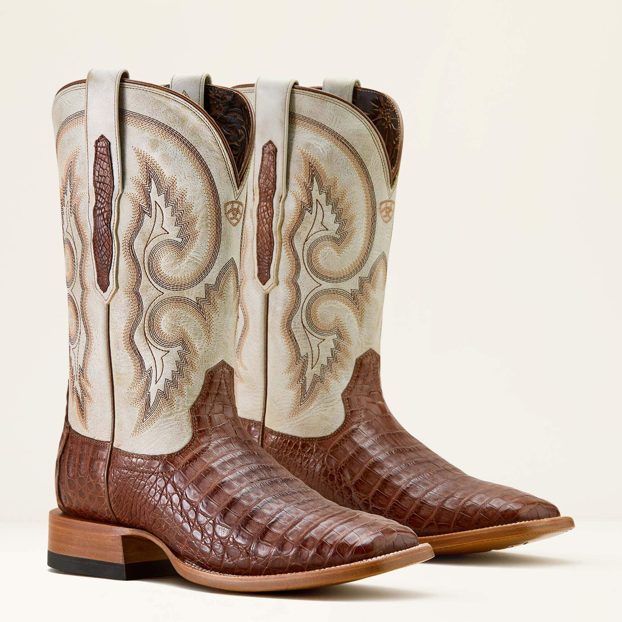 Ariat Classic Callen Wide Square Toe Western Boot Discount