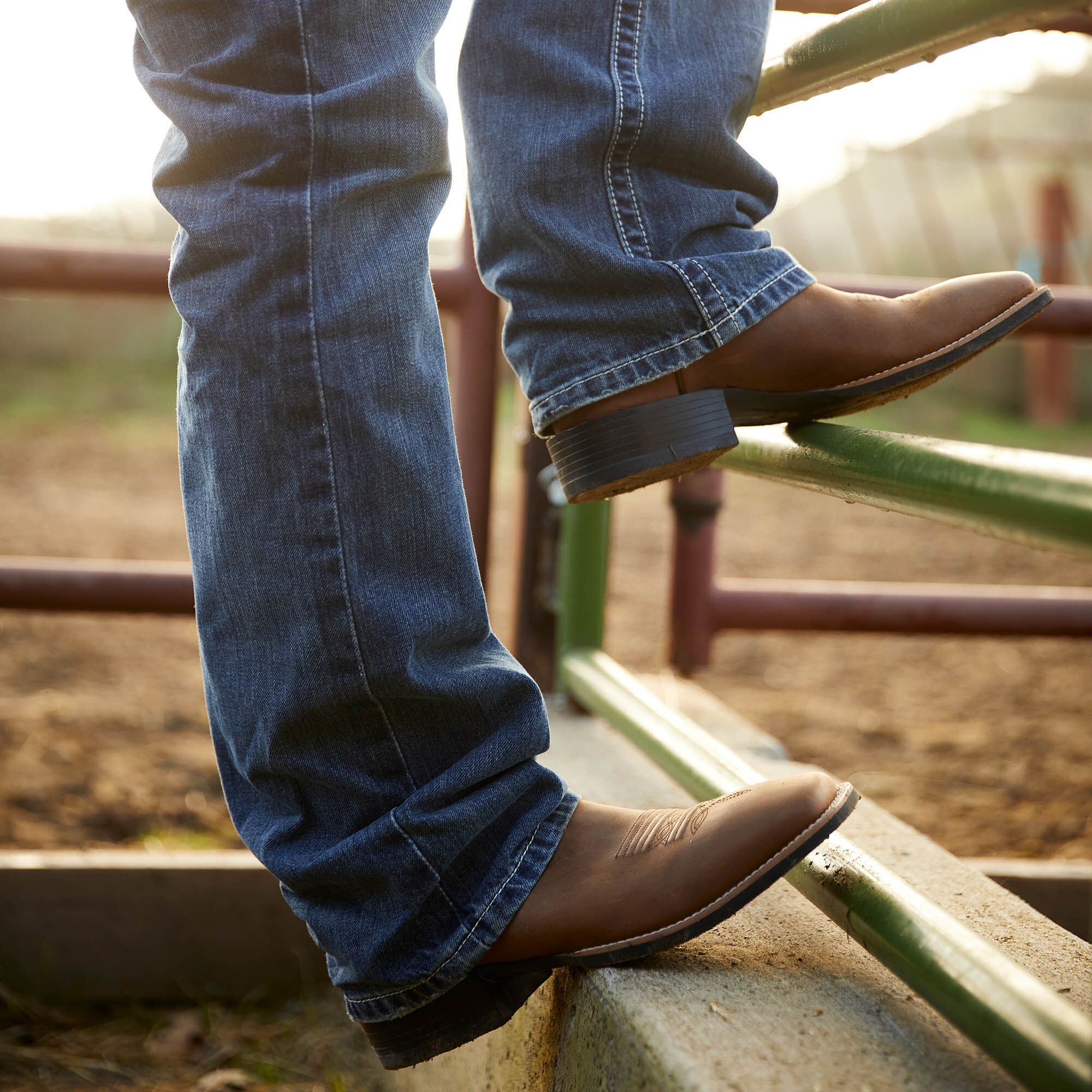 Ariat Sport Wide Square Toe Cowboy Boot On Sale