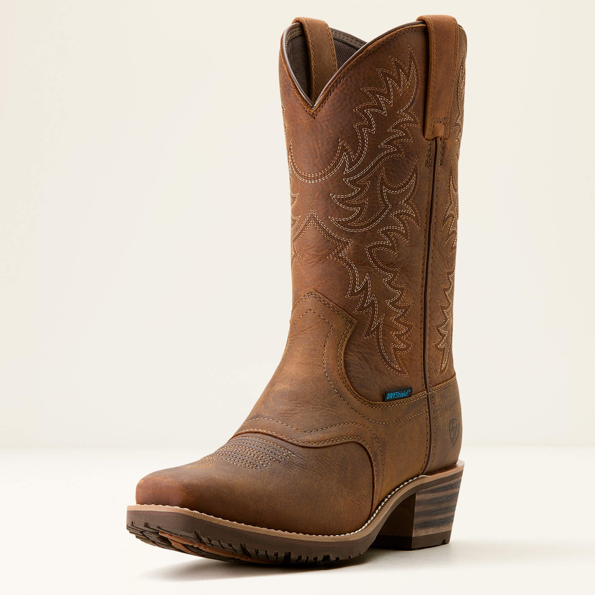 Ariat Hybrid Roughstock Square Toe Waterproof Cowboy Boot On Sale
