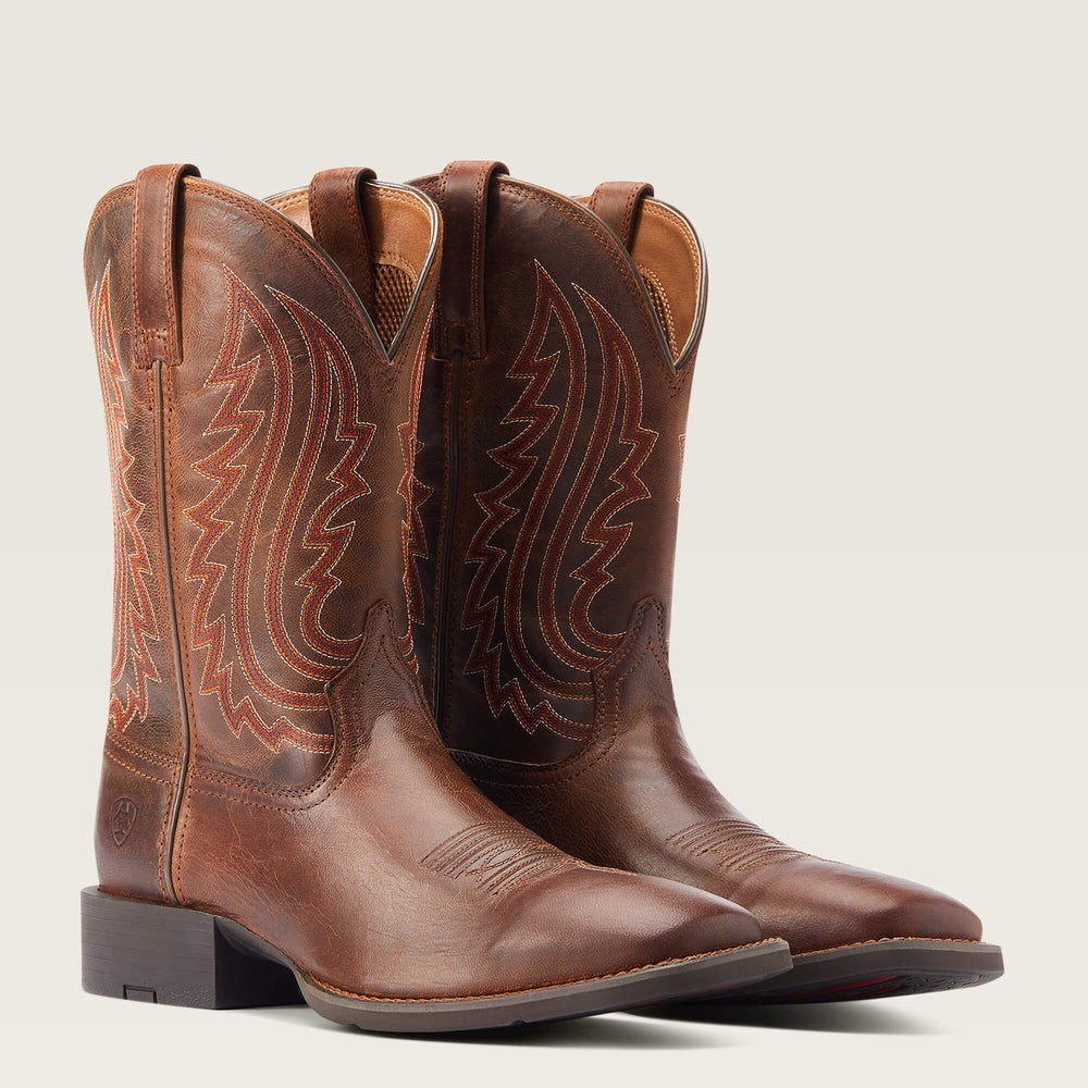 Ariat Sport Big Country Wide Square Toe Cowboy Boot For Sale