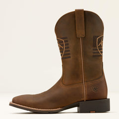 Ariat Sport Freedom Wide Square Toe Cowboy Boot On Sale