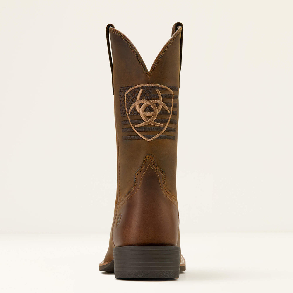 Ariat Sport Freedom Wide Square Toe Cowboy Boot On Sale