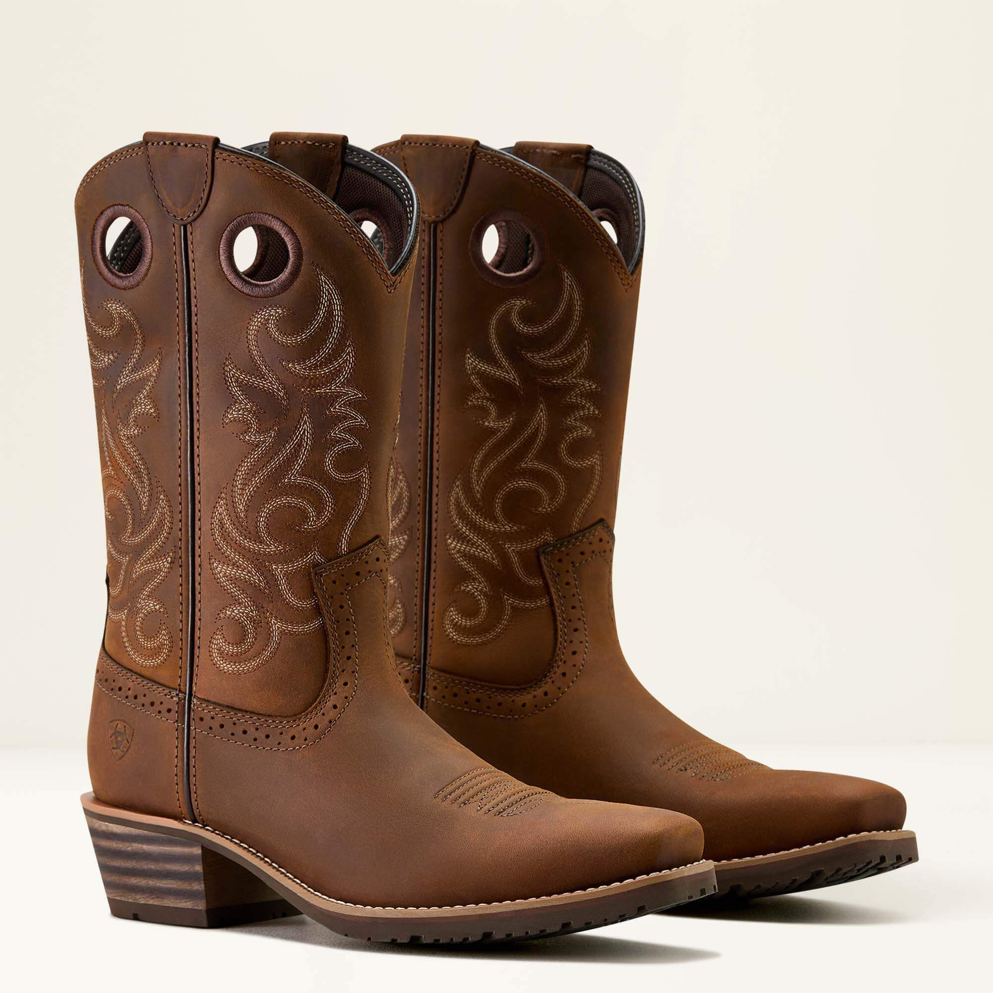 Ariat Hybrid Roughstock Square Toe Cowboy Boot Sale