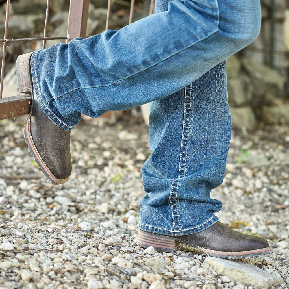 Ariat Hybrid Low Boy Wide Square Toe Chelsea Boot For Sale