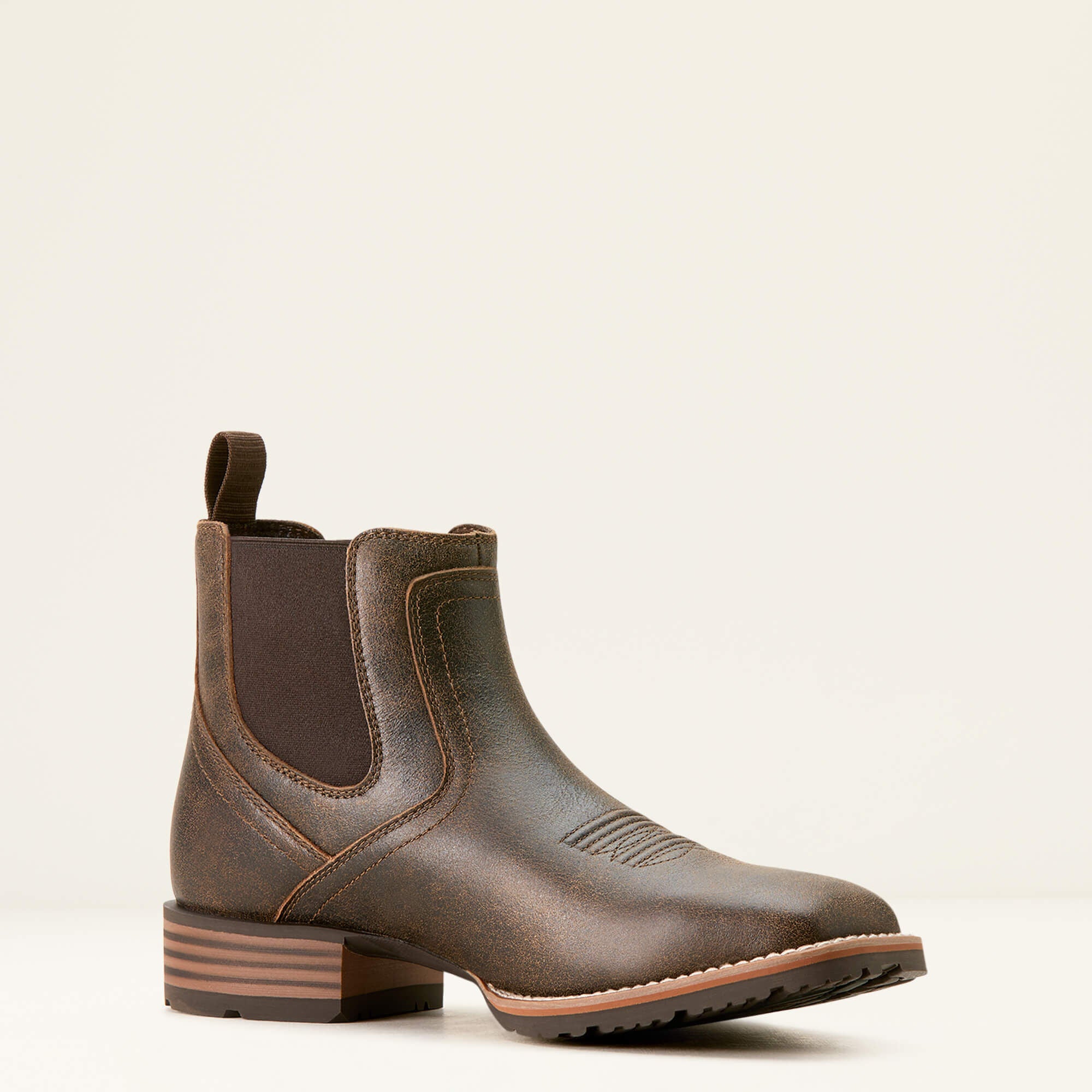 Ariat Hybrid Low Boy Wide Square Toe Chelsea Boot For Sale