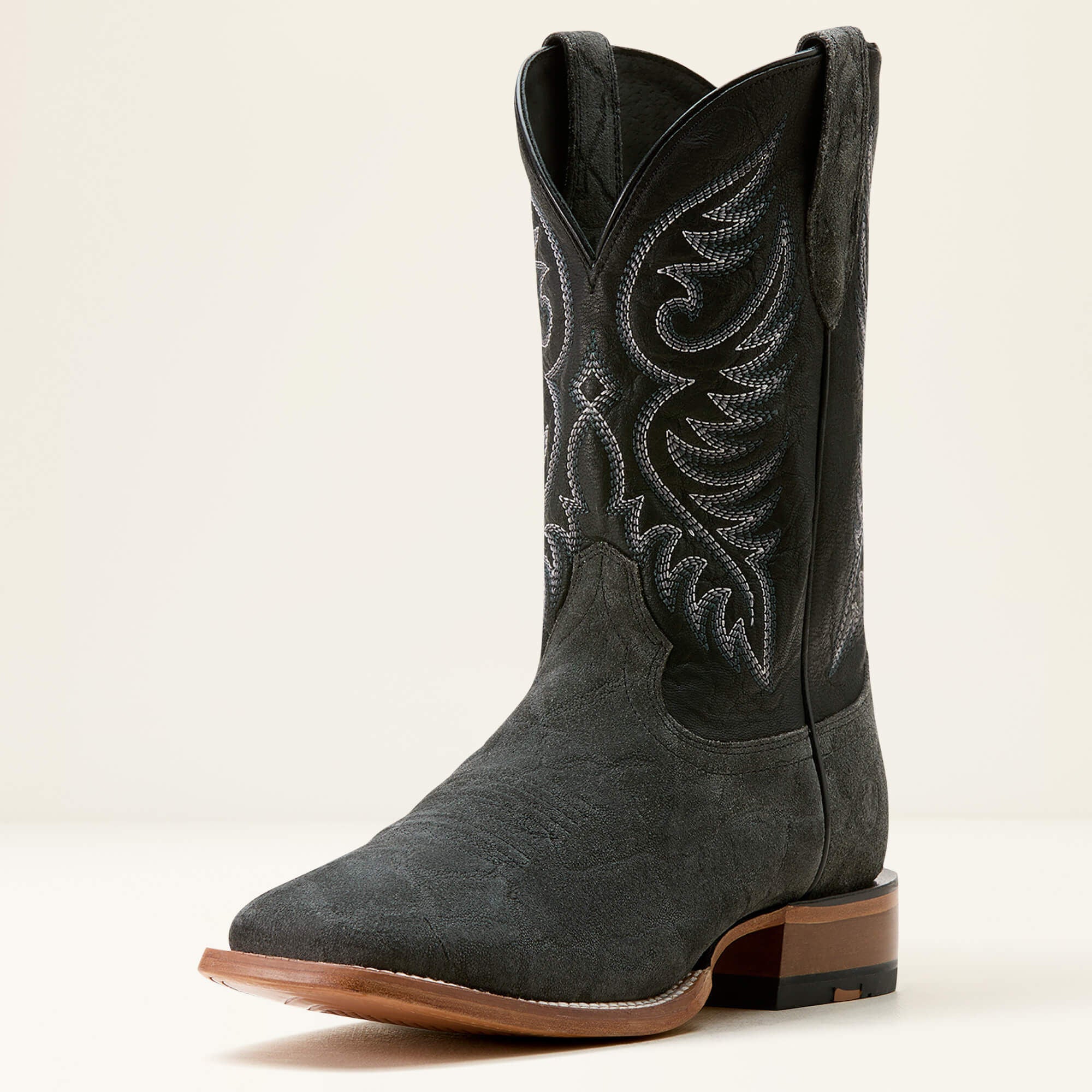 Ariat Wiley Wide Square Toe Cowboy Boot For Sale