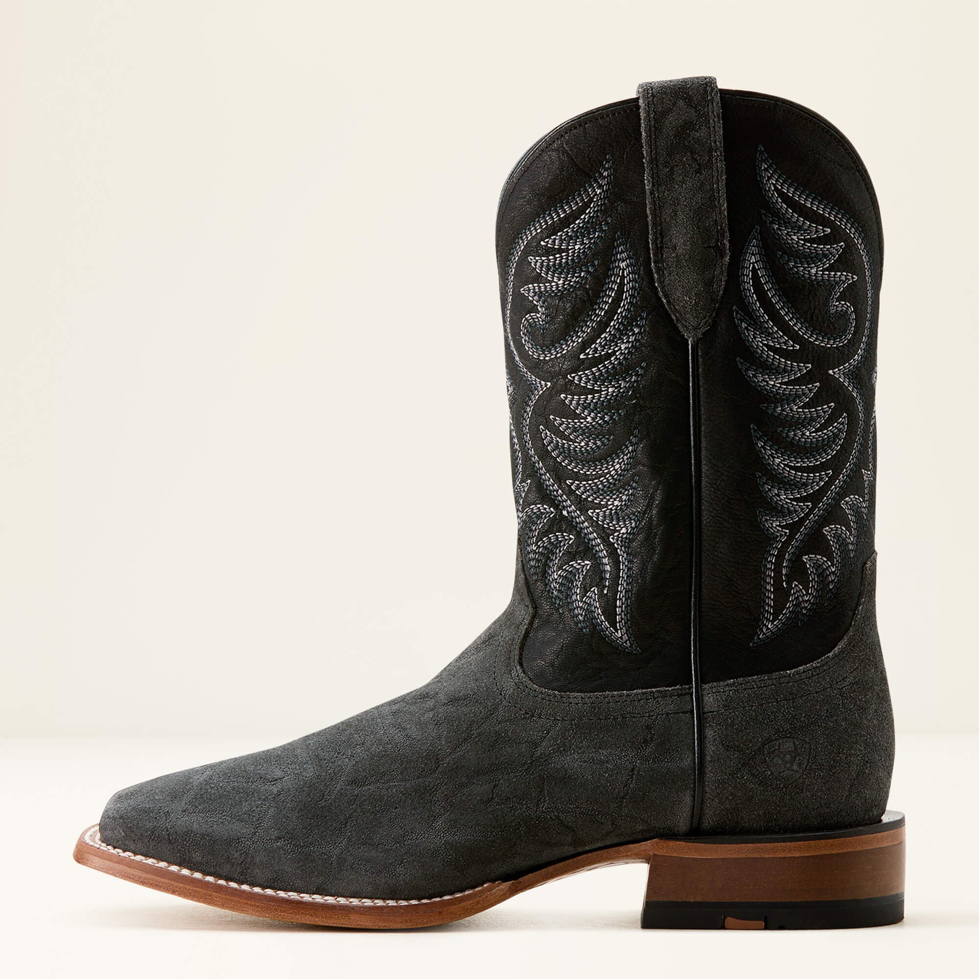 Ariat Wiley Wide Square Toe Cowboy Boot For Sale