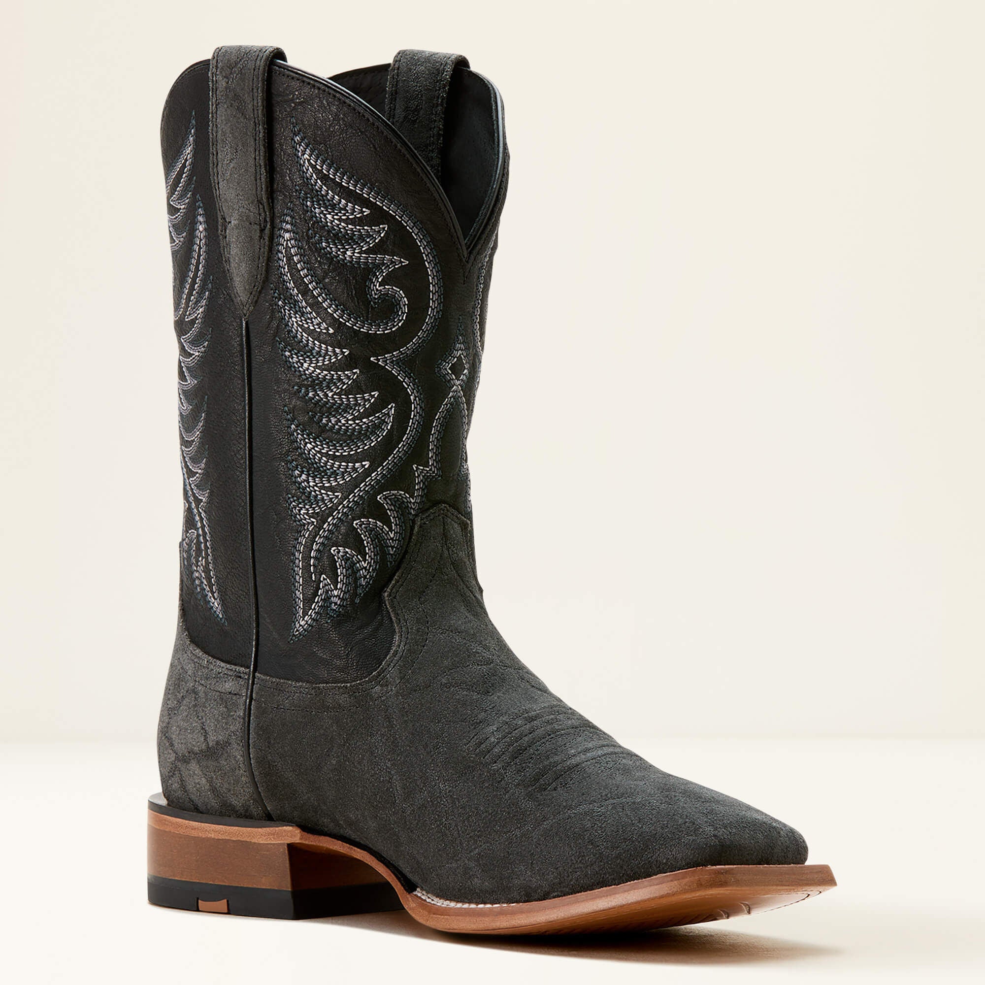 Ariat Wiley Wide Square Toe Cowboy Boot For Sale