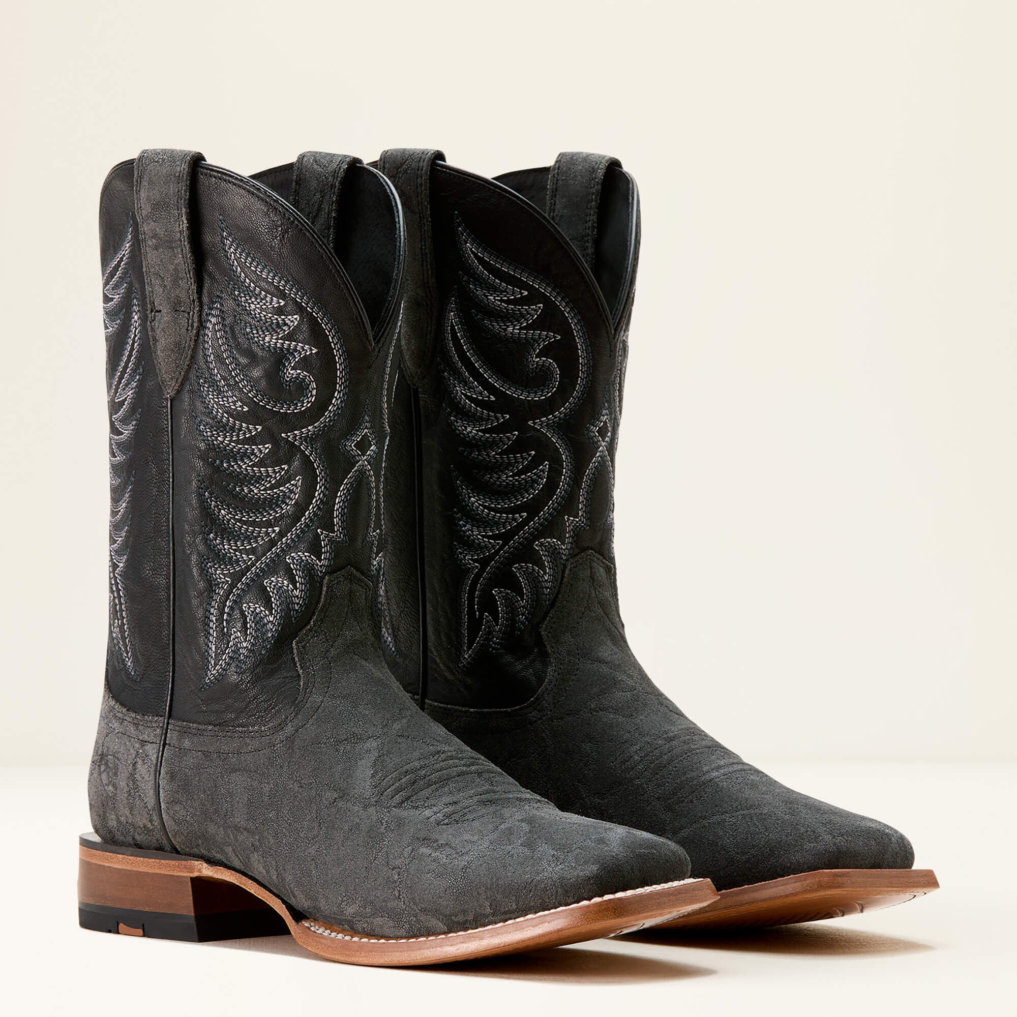 Ariat Wiley Wide Square Toe Cowboy Boot For Sale