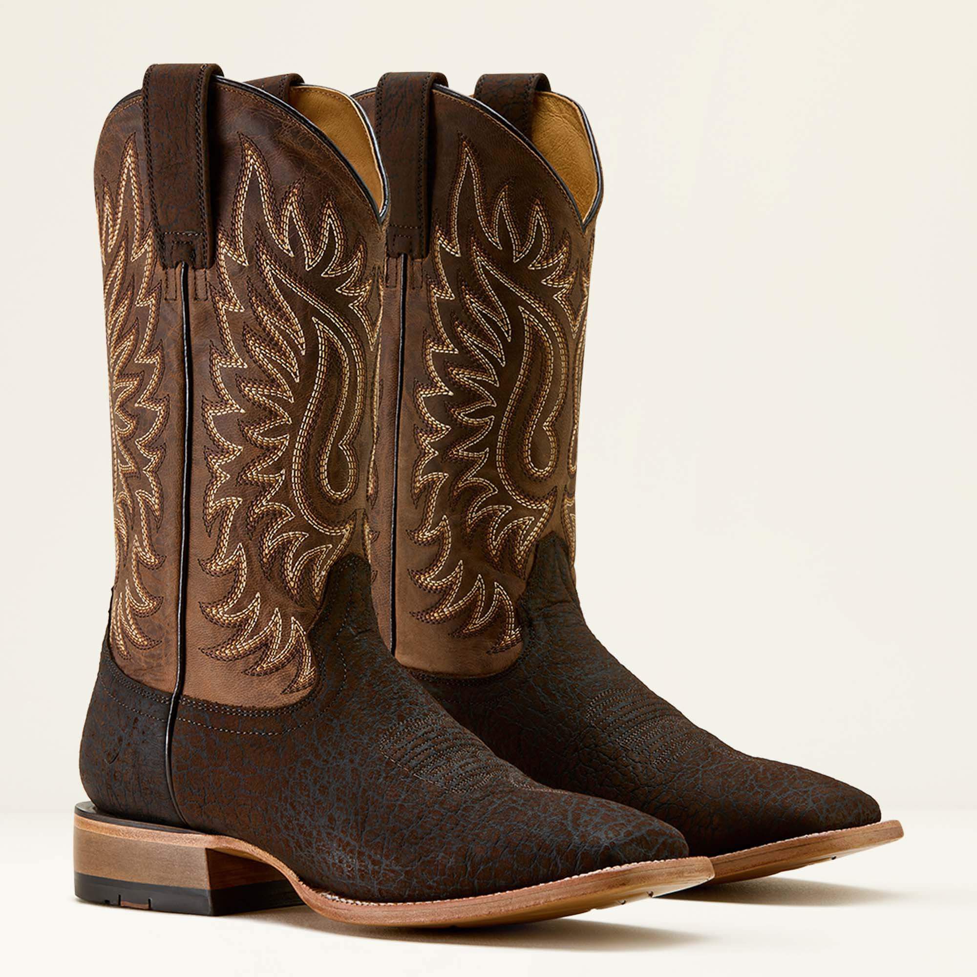 Ariat Gold Point Wide Square Toe Cowboy Boot Discount