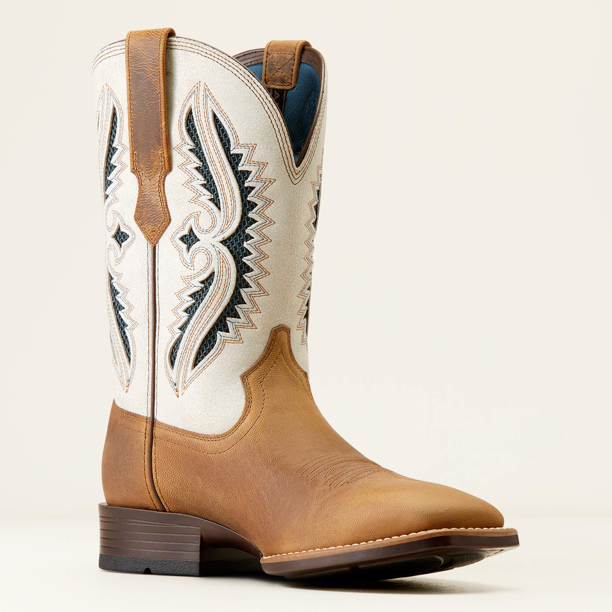 Ariat Rowder VentTEK 360 Wide Square Toe Cowboy Boot Discount