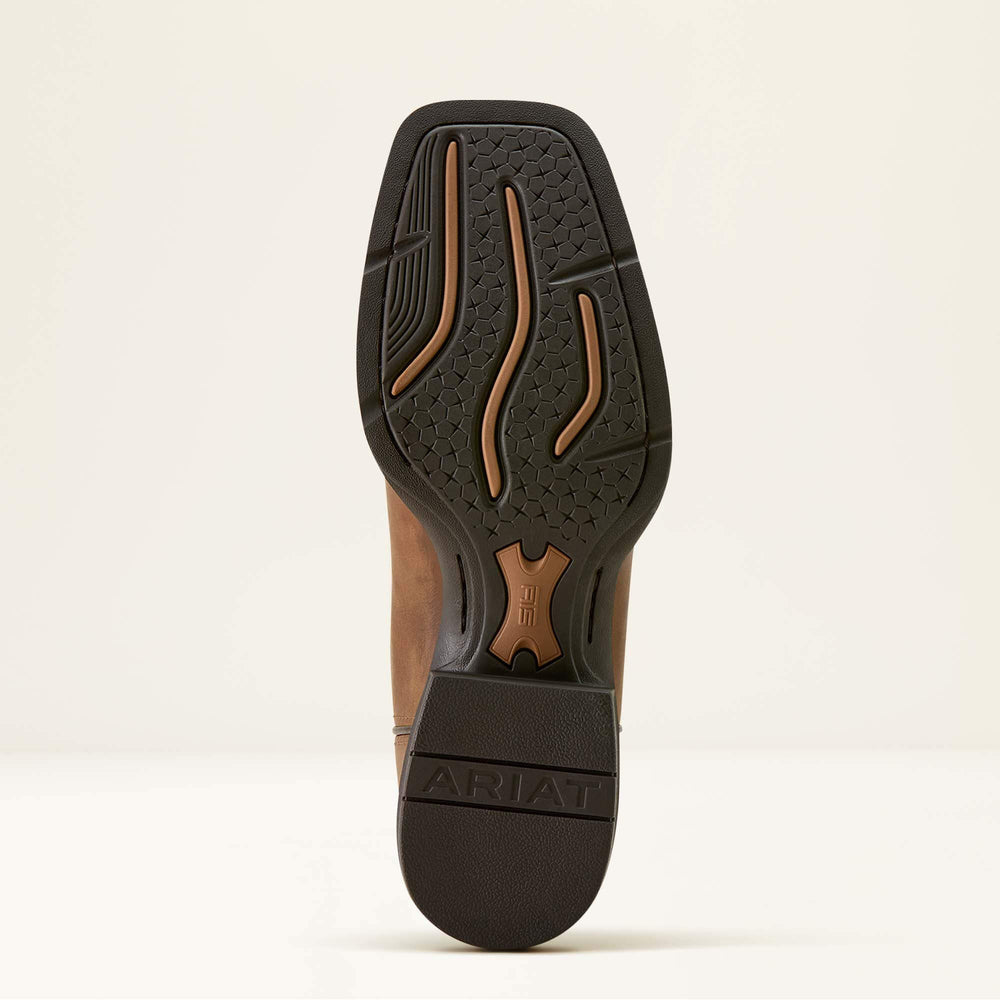 Ariat Sport Steer Skull Wide Square Toe Cowboy Boot Discount