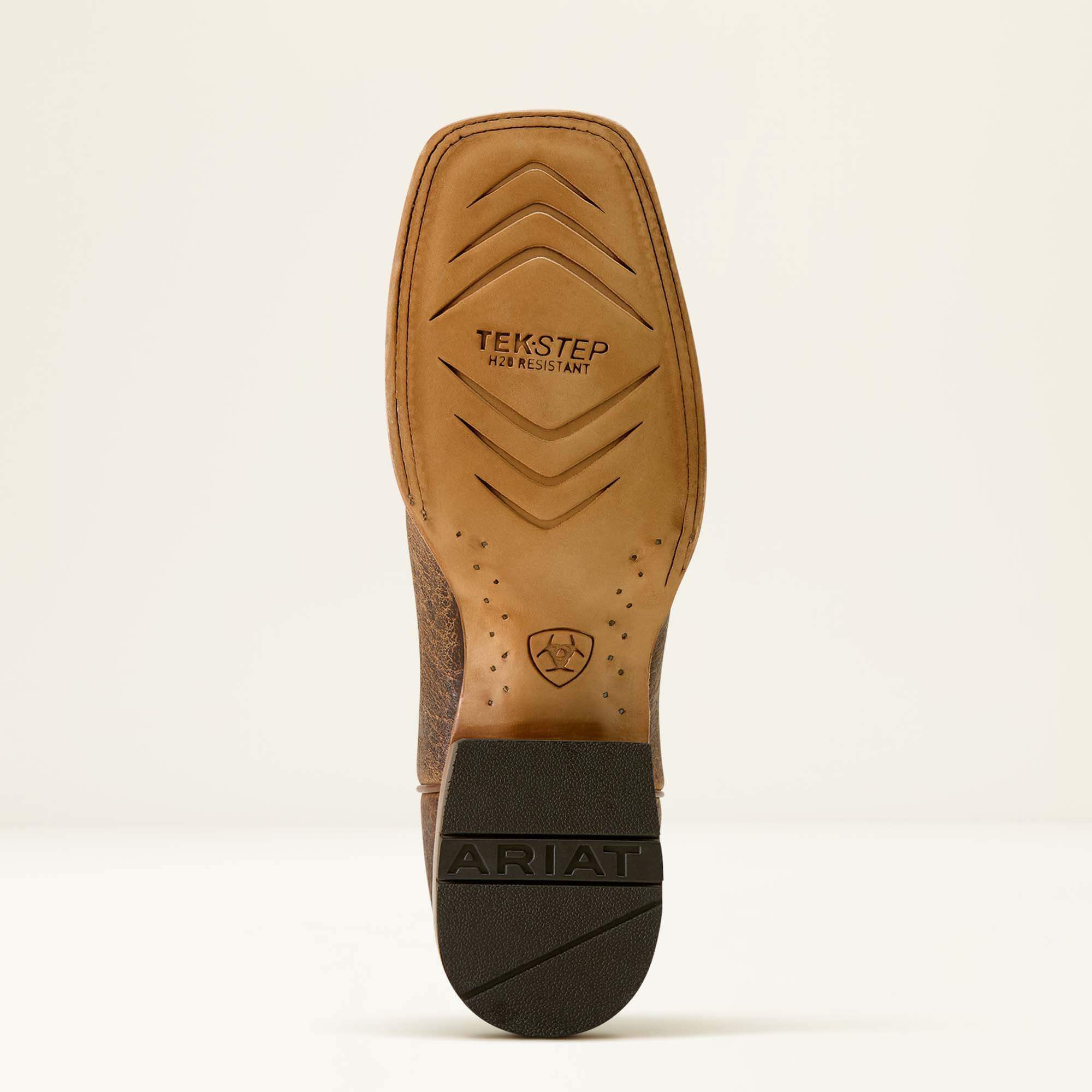 Ariat Rock Ridge Wide Square Toe Western Boot Outlet
