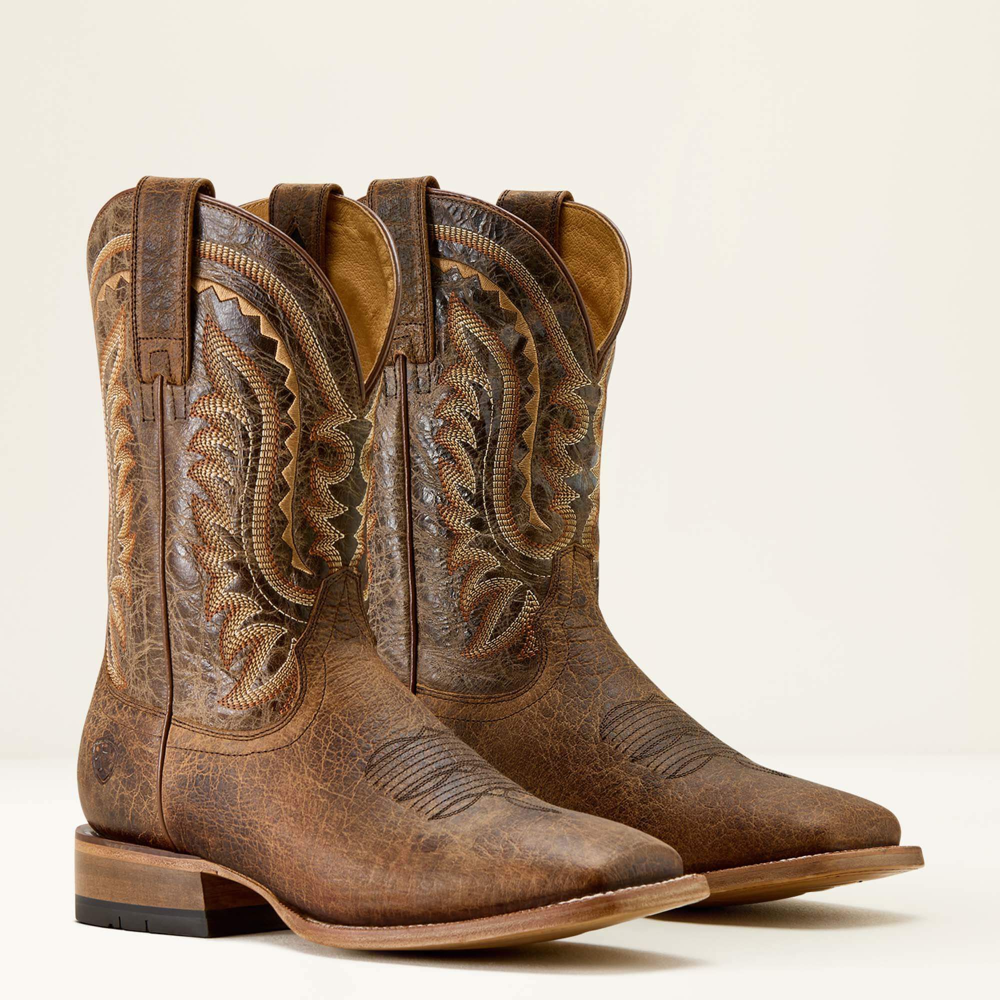 Ariat Rock Ridge Wide Square Toe Western Boot Outlet
