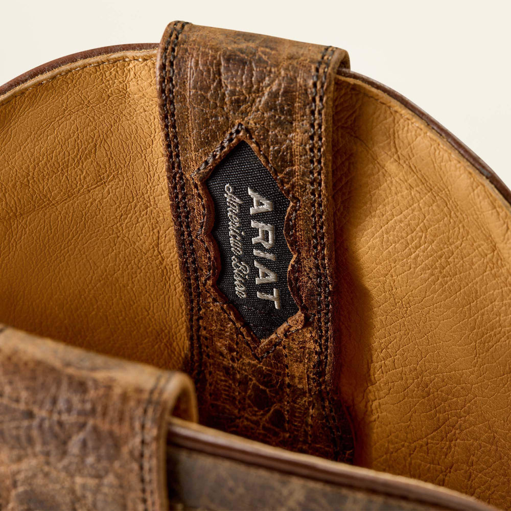 Ariat Rock Ridge Wide Square Toe Western Boot Outlet