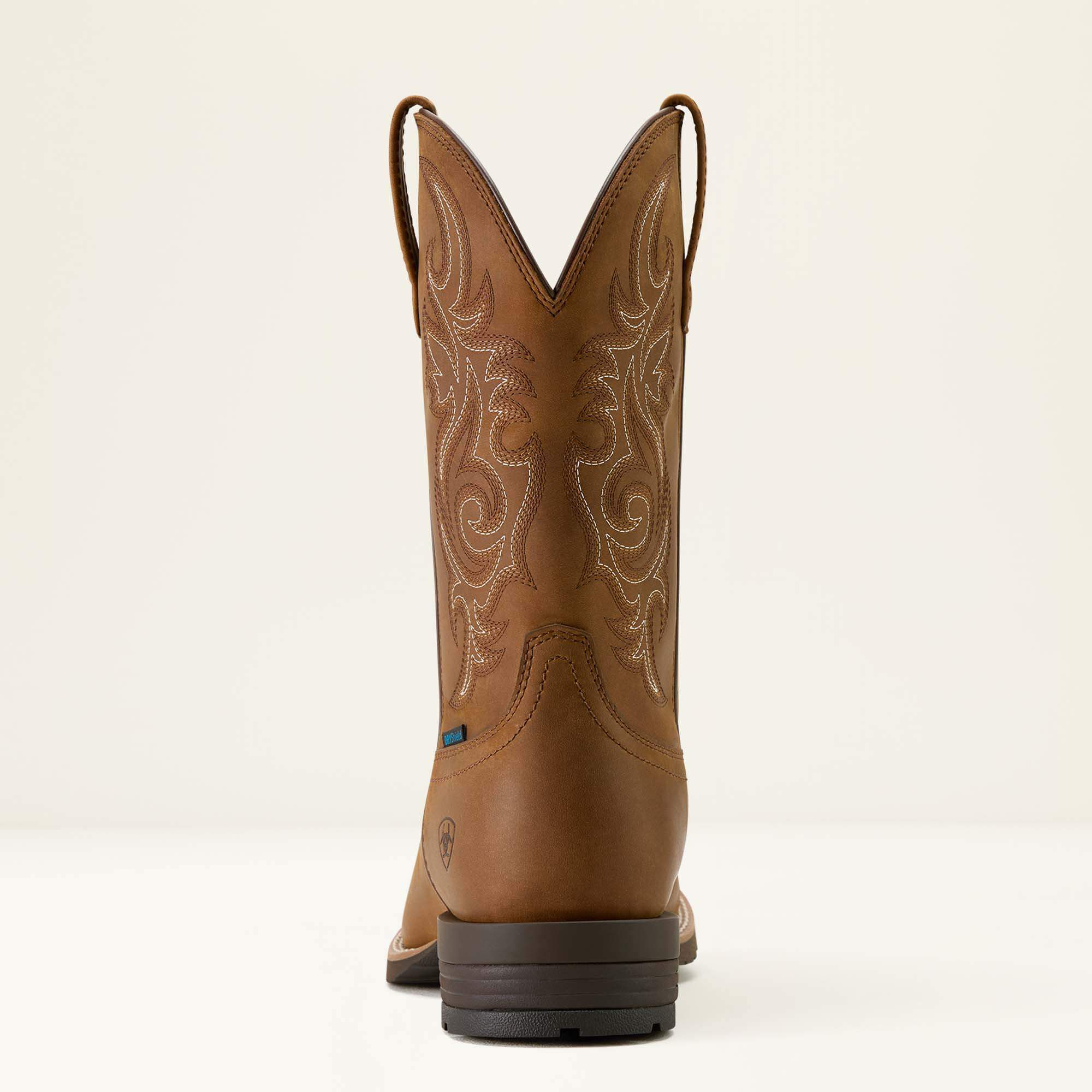 Ariat Hybrid Ranchway Waterproof Wide Square Toe Cowboy Boot For Sale
