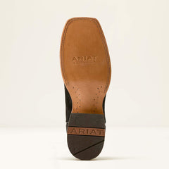 Ariat Circuit Gritty Wide Square Toe Cowboy Boot Sale