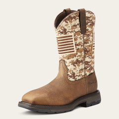 Ariat WorkHog Patriot Steel Toe Work Boot For Sale