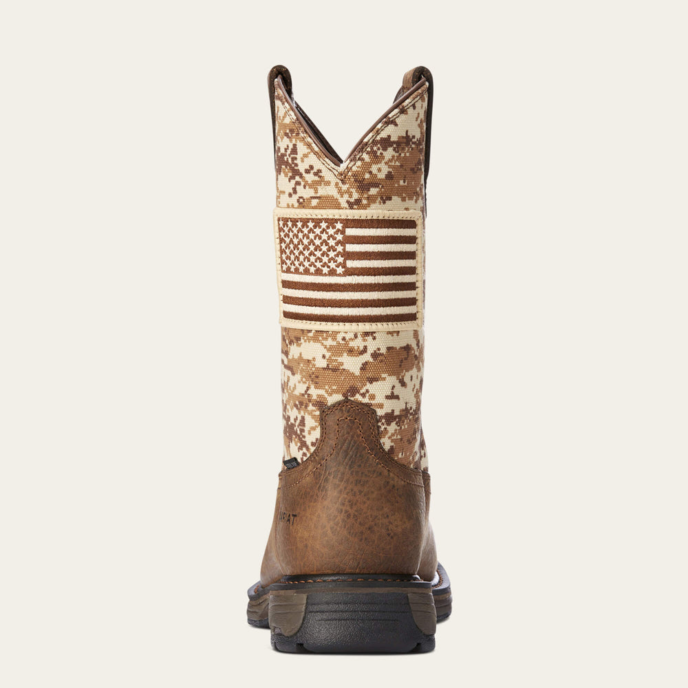 Ariat WorkHog Patriot Steel Toe Work Boot For Sale