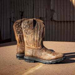 Ariat Sierra Shock Shield Patriot Work Boot For Sale