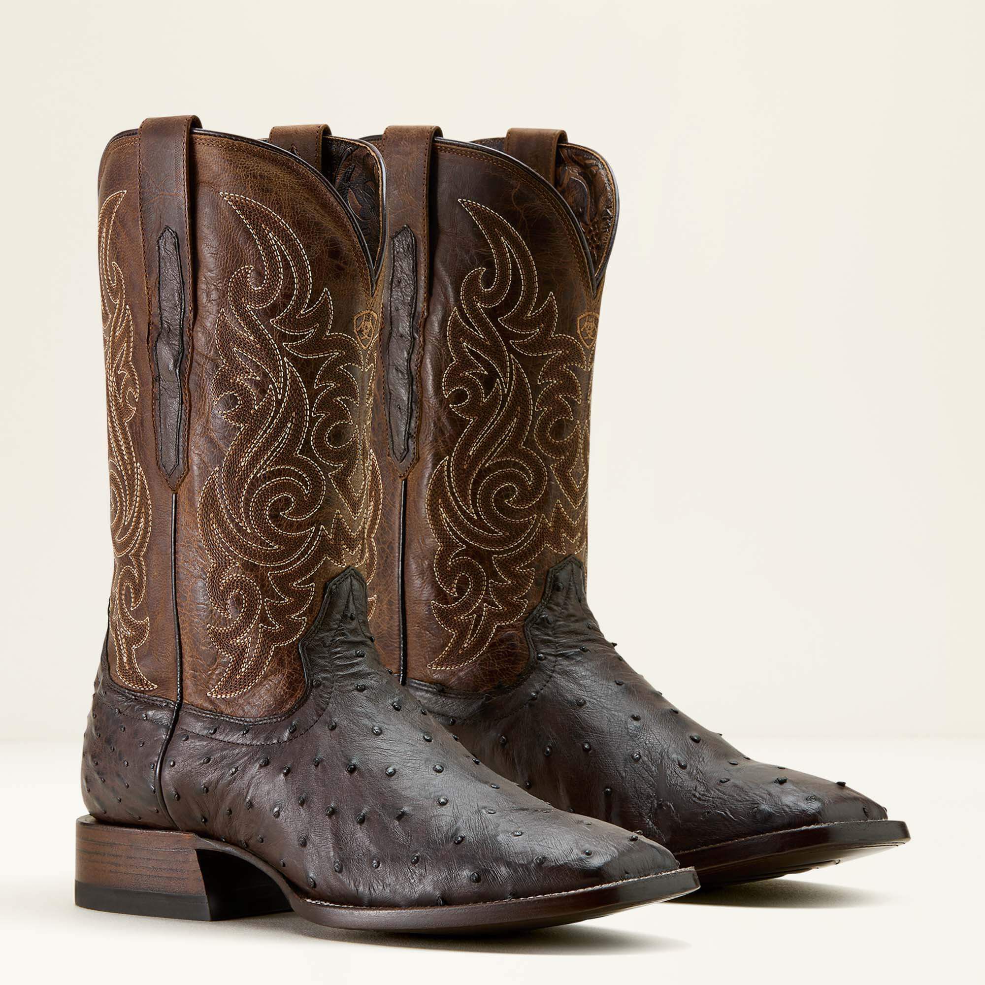 Ariat Classic Cash Wide Square Toe Western Boot Discount
