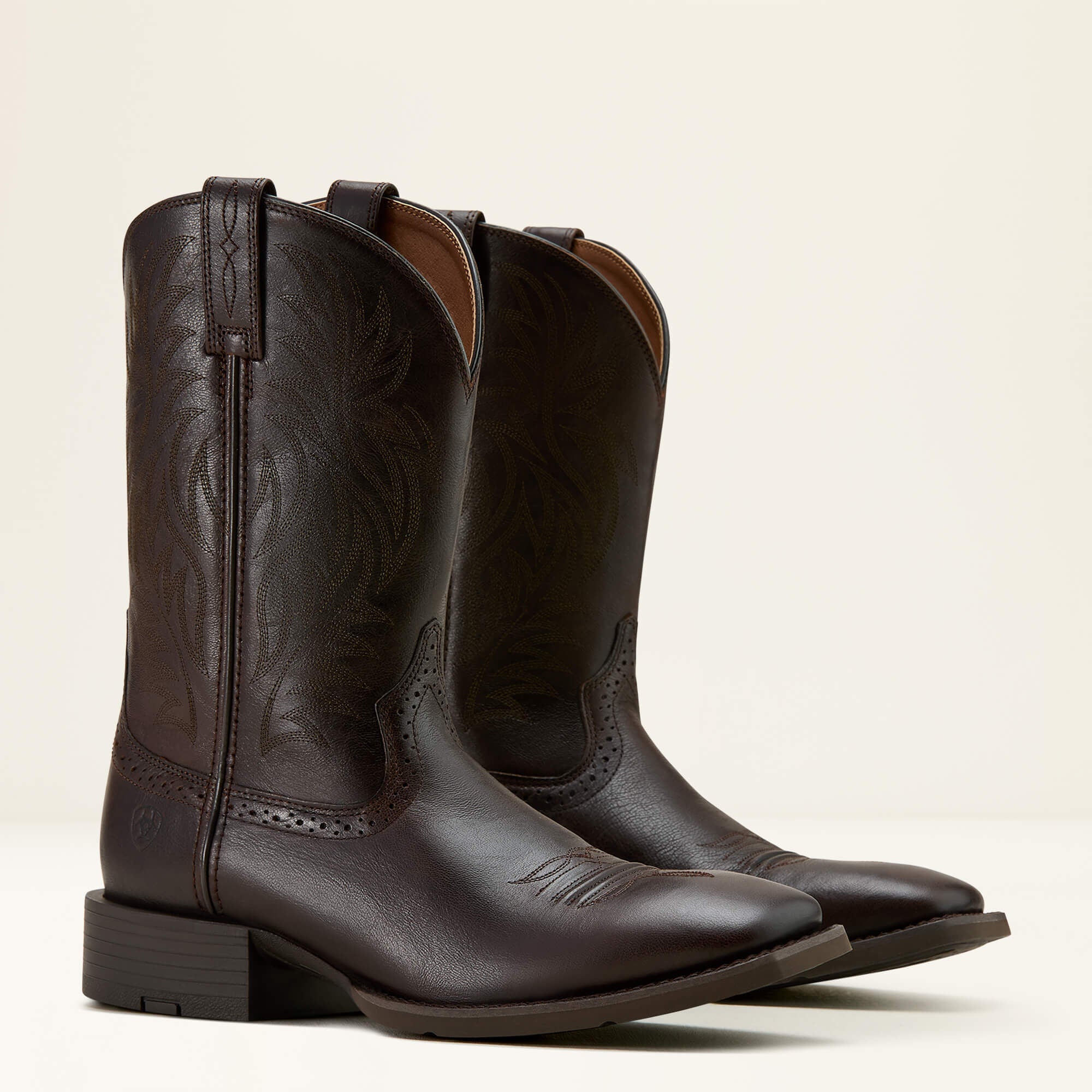 Ariat Sport Western Wide Square Toe Cowboy Boot For Sale