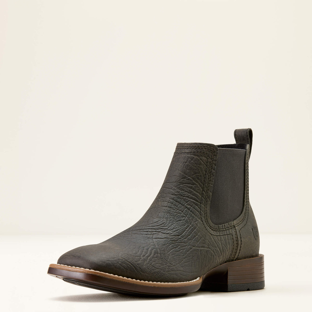 Ariat Booker Chelsea Wide Square Toe Western Boot Discount