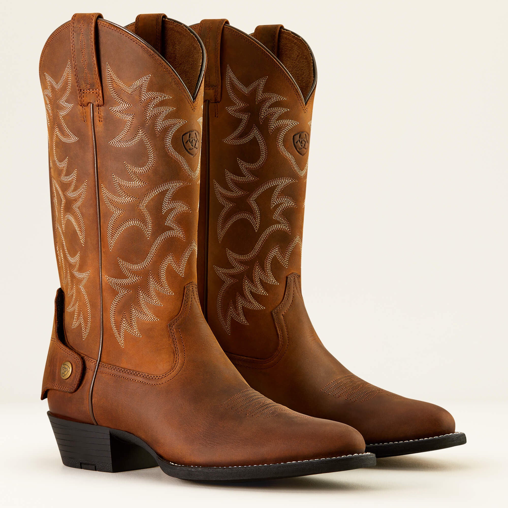 Ariat Heritage R Toe EZ Zip Western Boot Sale