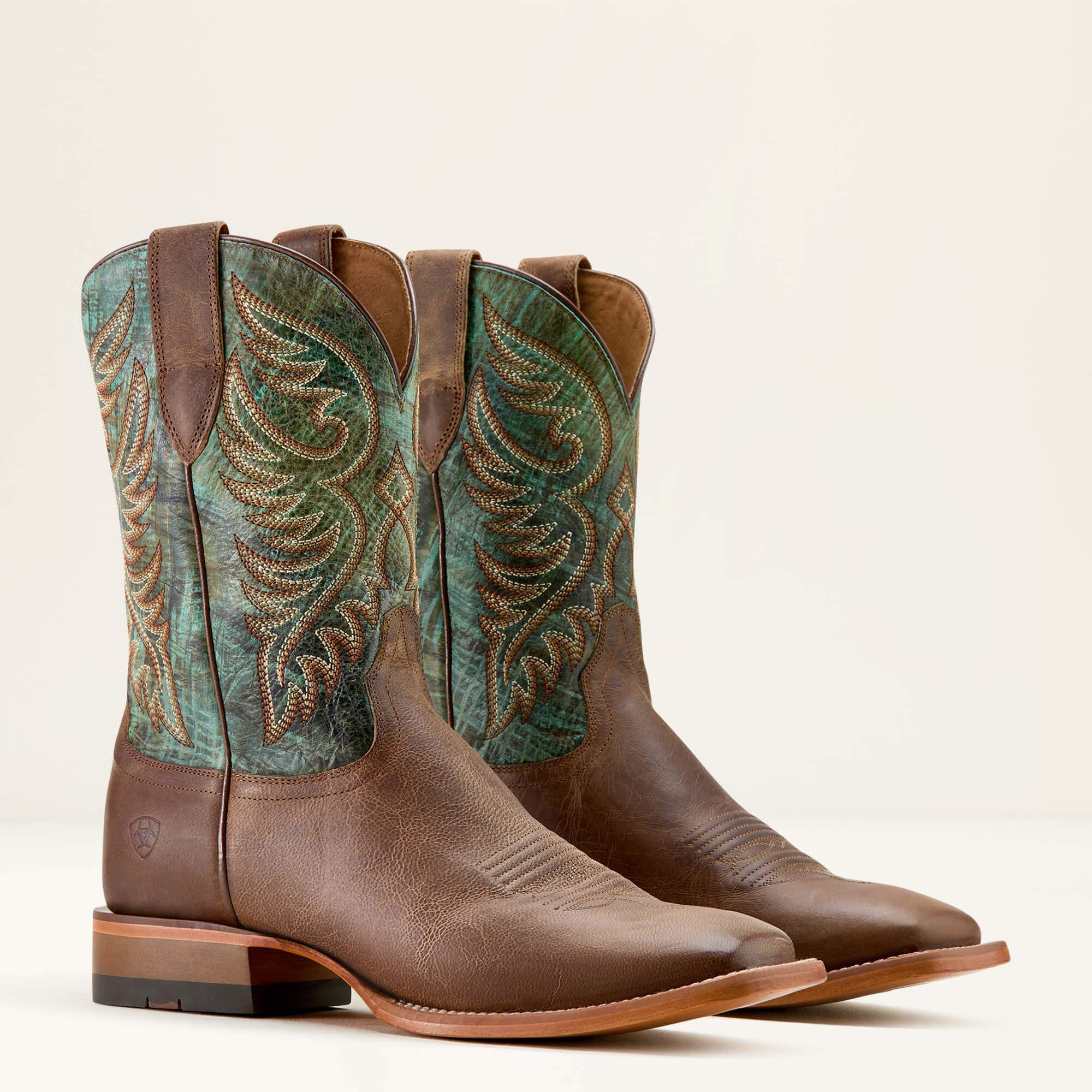 Ariat Wiley Wide Square Toe Cowboy Boot Sale
