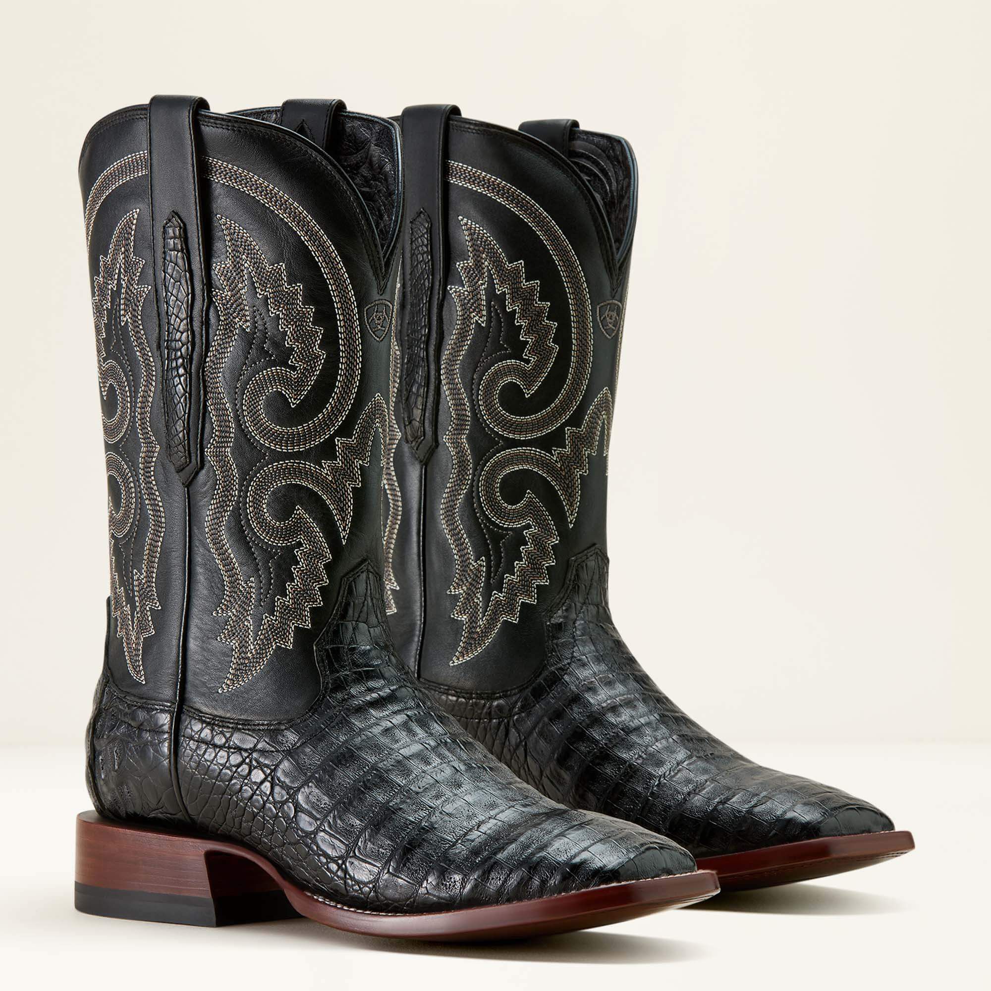 Ariat Classic Callen Wide Square Toe Western Boot On Sale