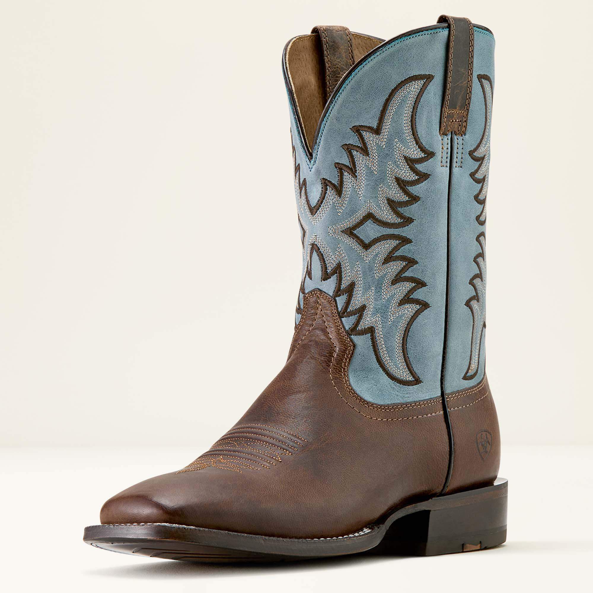 Ariat Cattle Creek Wide Square Toe Cowboy Boot Outlet
