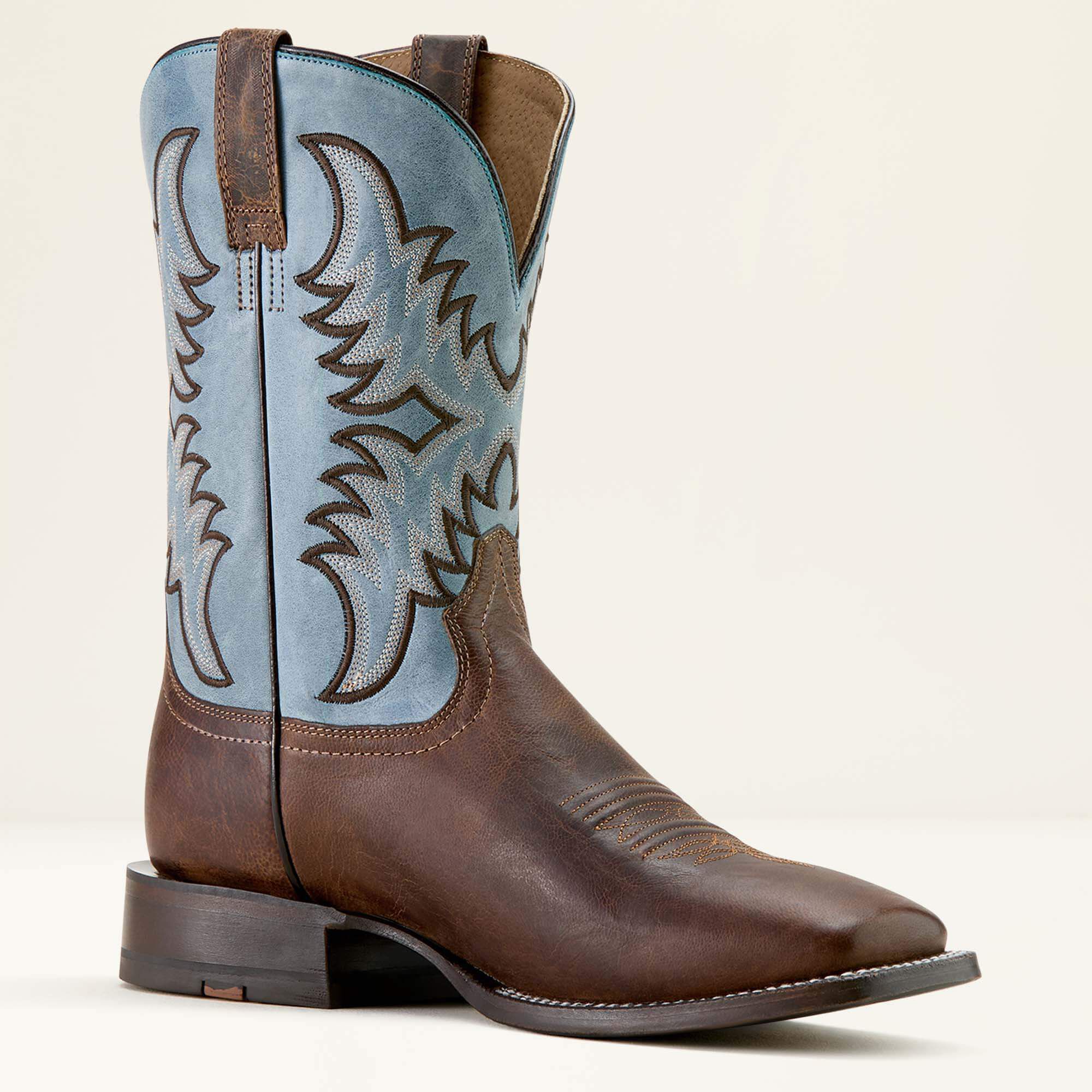 Ariat Cattle Creek Wide Square Toe Cowboy Boot Outlet