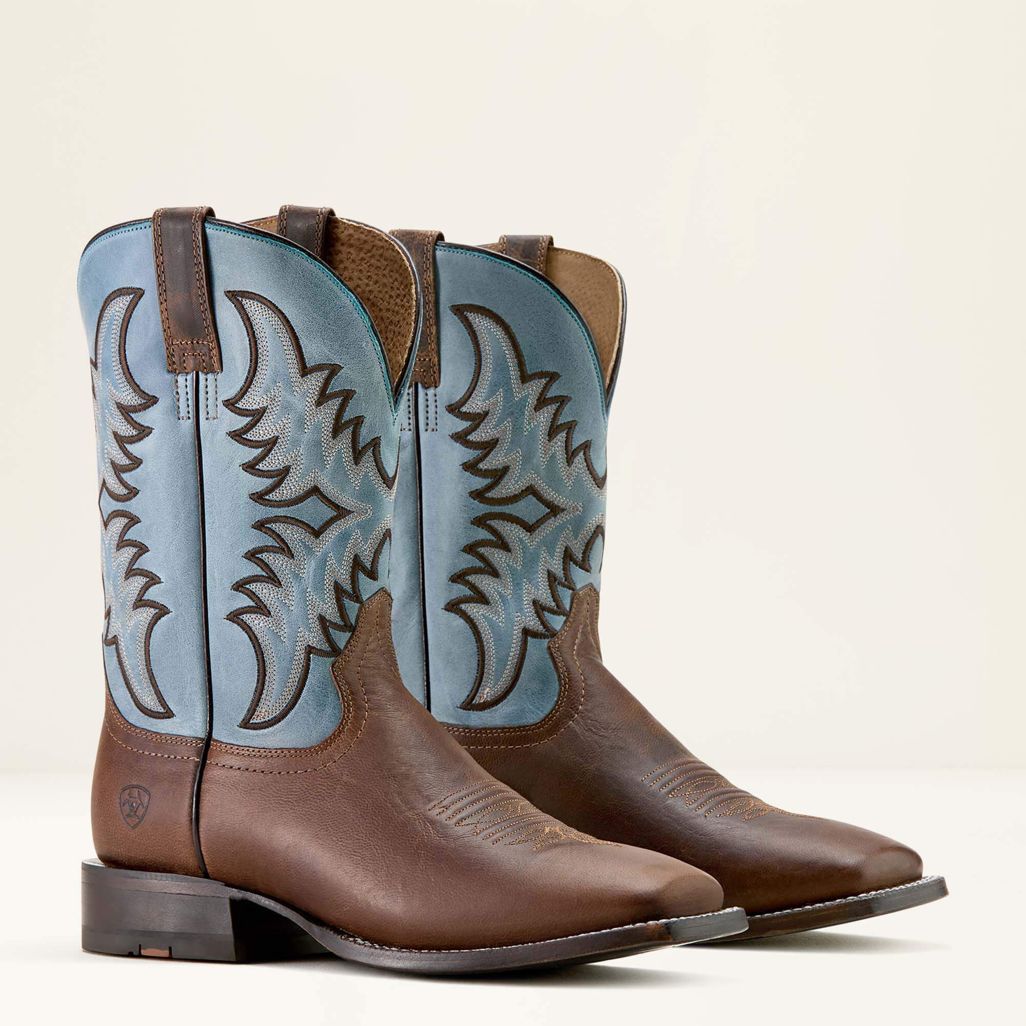 Ariat Cattle Creek Wide Square Toe Cowboy Boot Outlet
