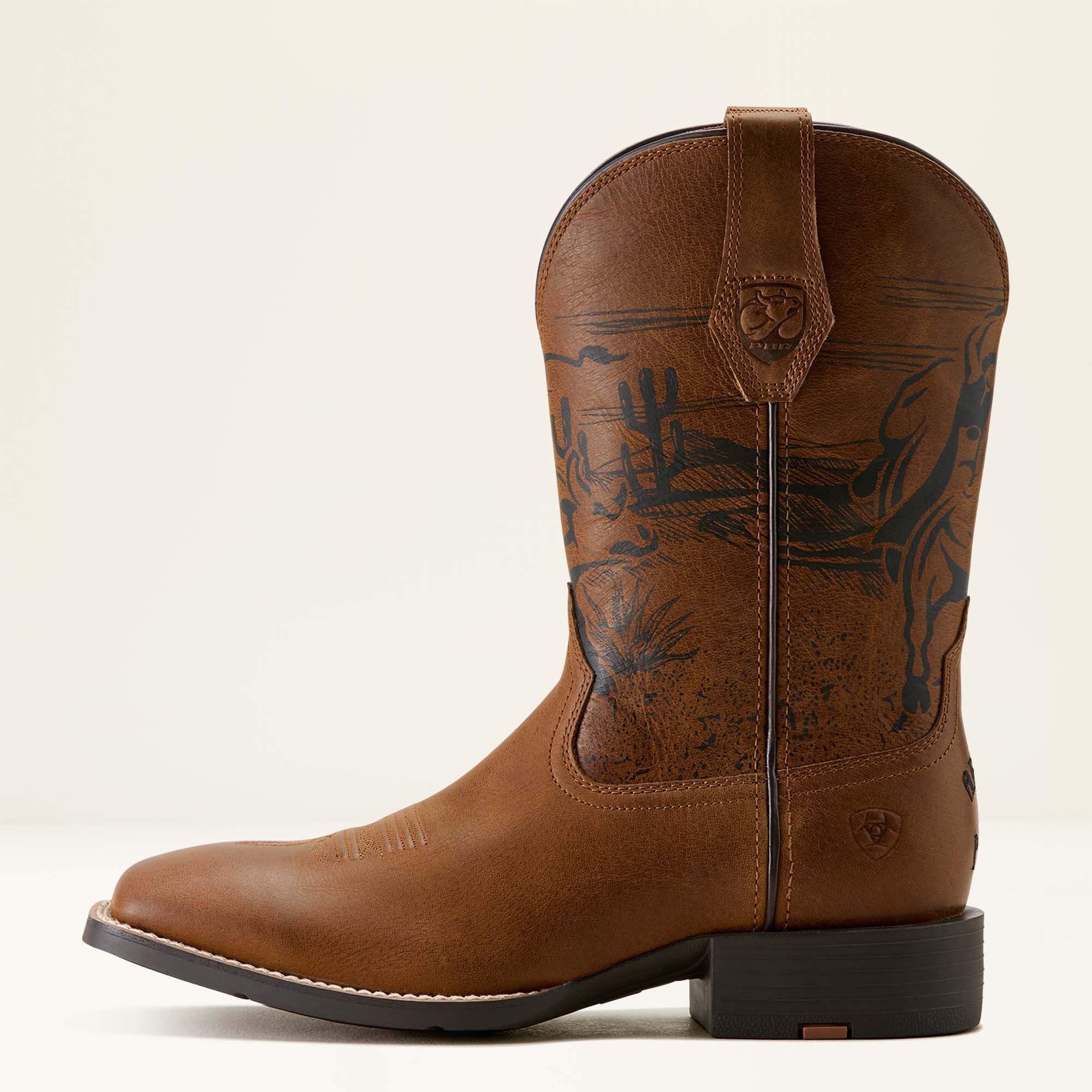 Ariat Sport PBR Wide Square Toe Cowboy Boot Sale