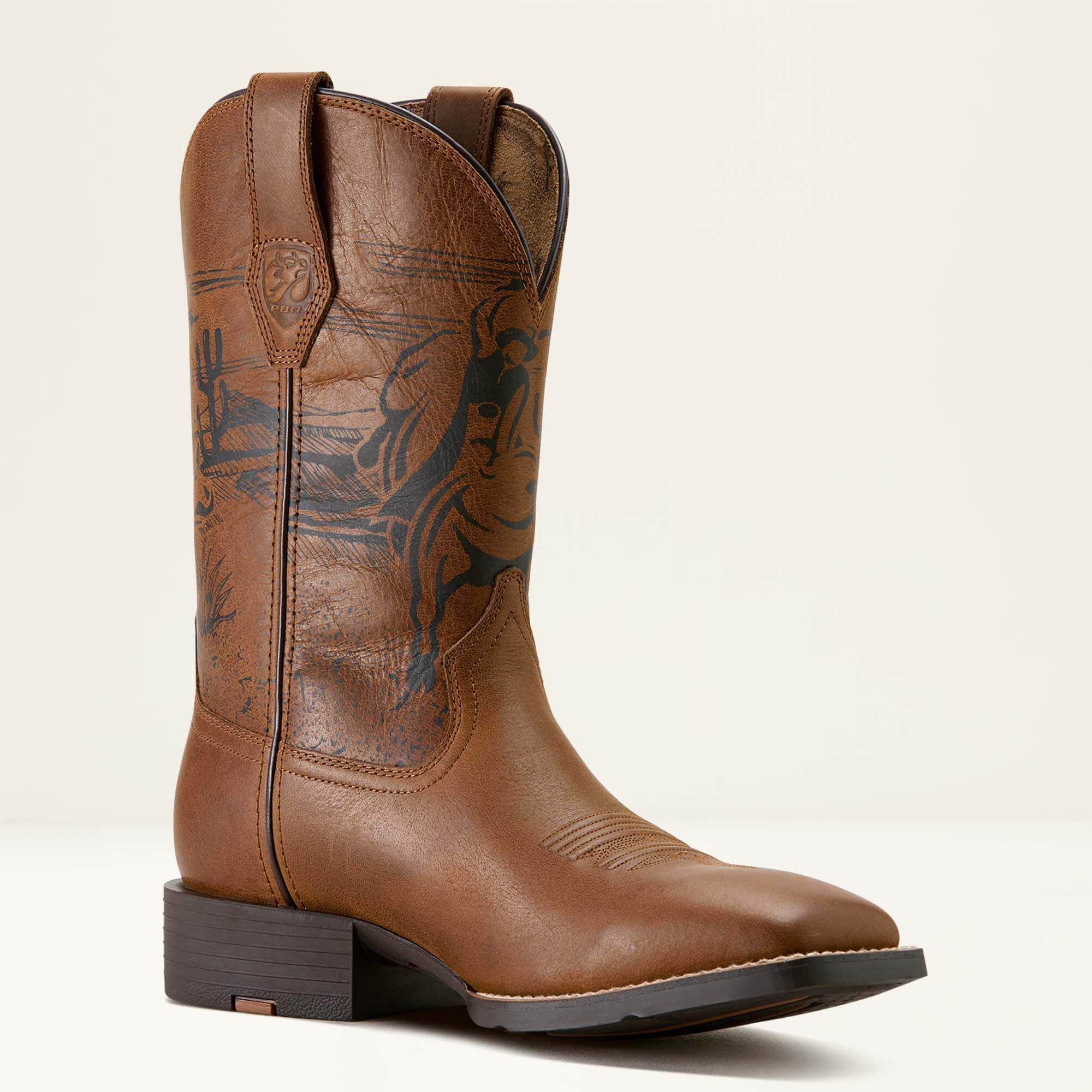 Ariat Sport PBR Wide Square Toe Cowboy Boot Sale
