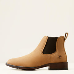 Ariat Booker Chelsea Wide Square Toe Western Boot On Sale