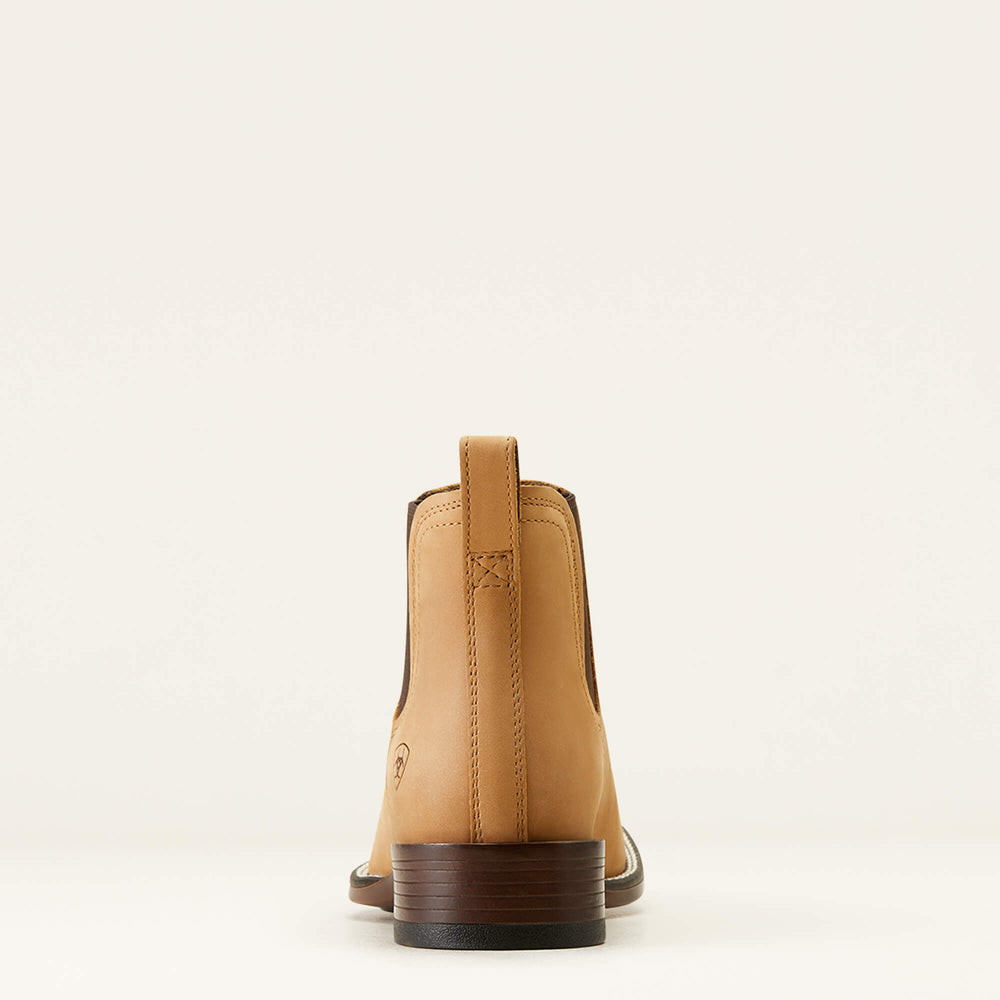 Ariat Booker Chelsea Wide Square Toe Western Boot On Sale