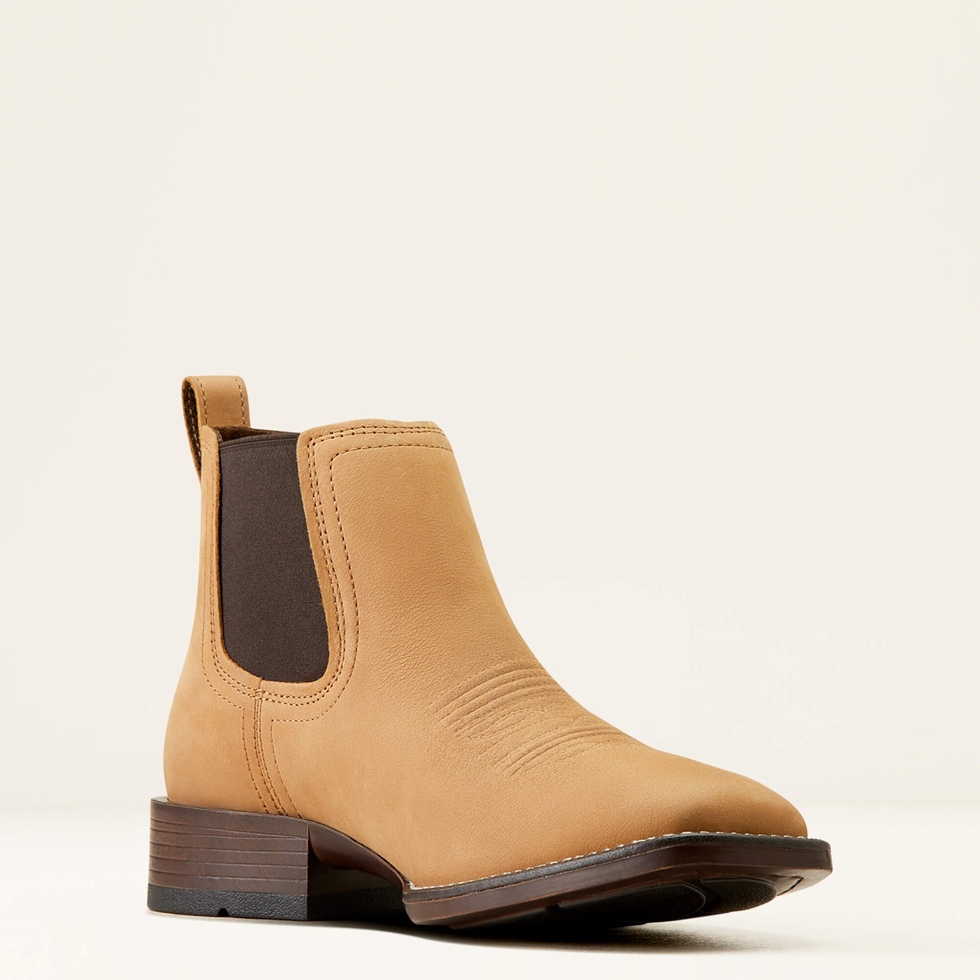 Ariat Booker Chelsea Wide Square Toe Western Boot On Sale