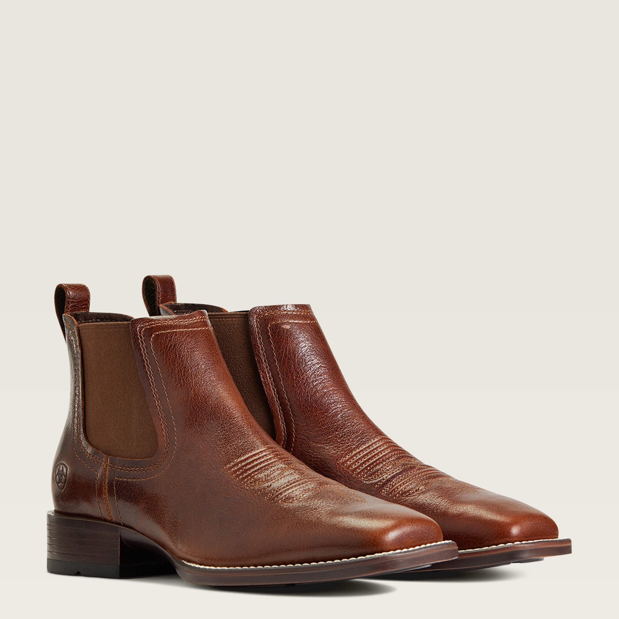 Ariat Booker Chelsea Wide Square Toe Western Boot Online