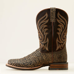 Ariat Cattle Call Wide Square Toe Cowboy Boot For Sale