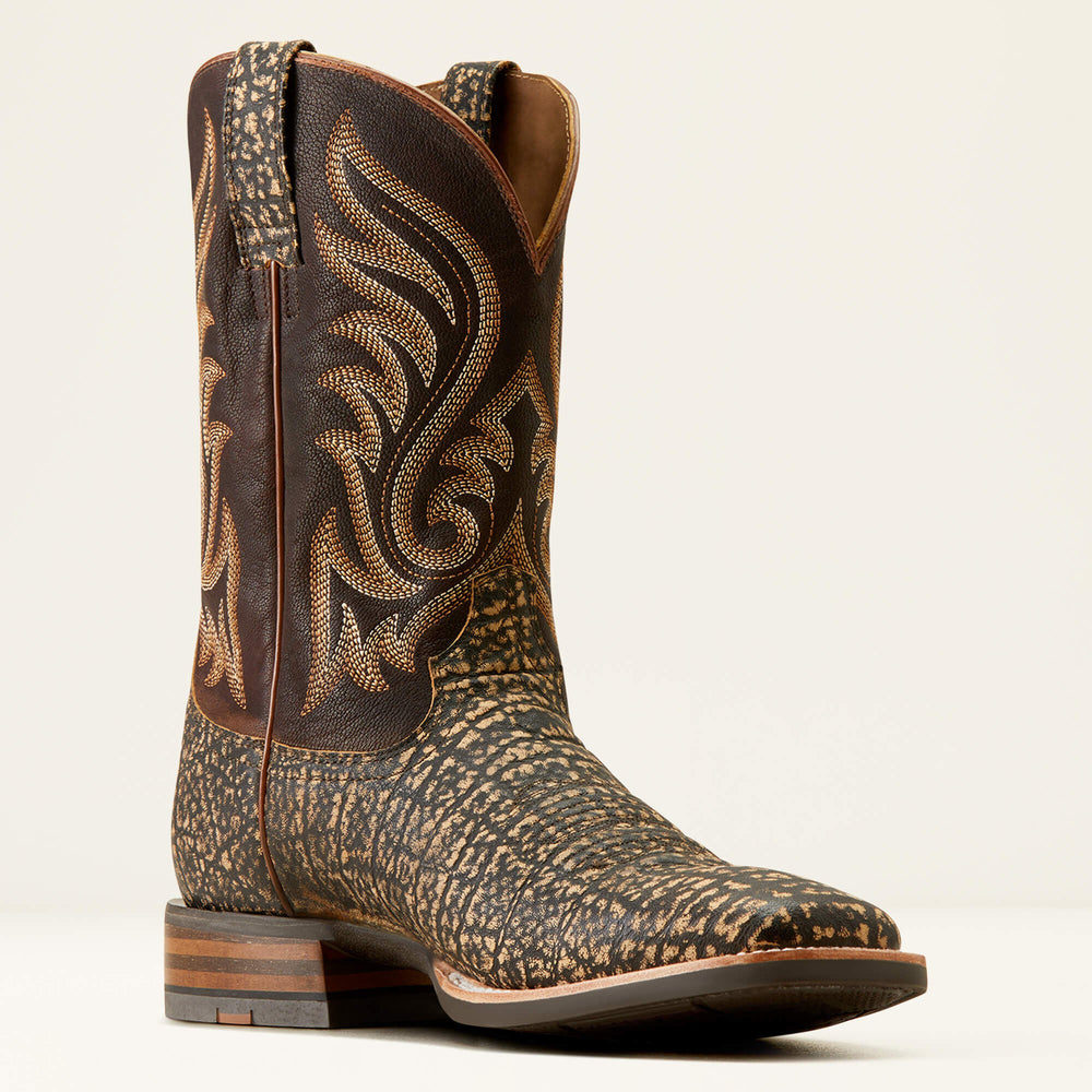 Ariat Cattle Call Wide Square Toe Cowboy Boot For Sale