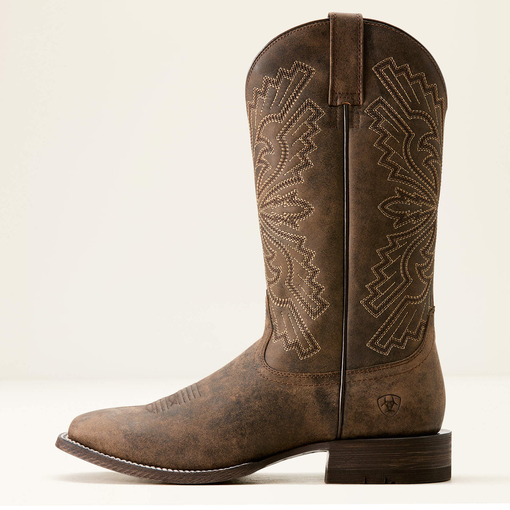Ariat Sting Wide Square Toe Cowboy Boot For Sale