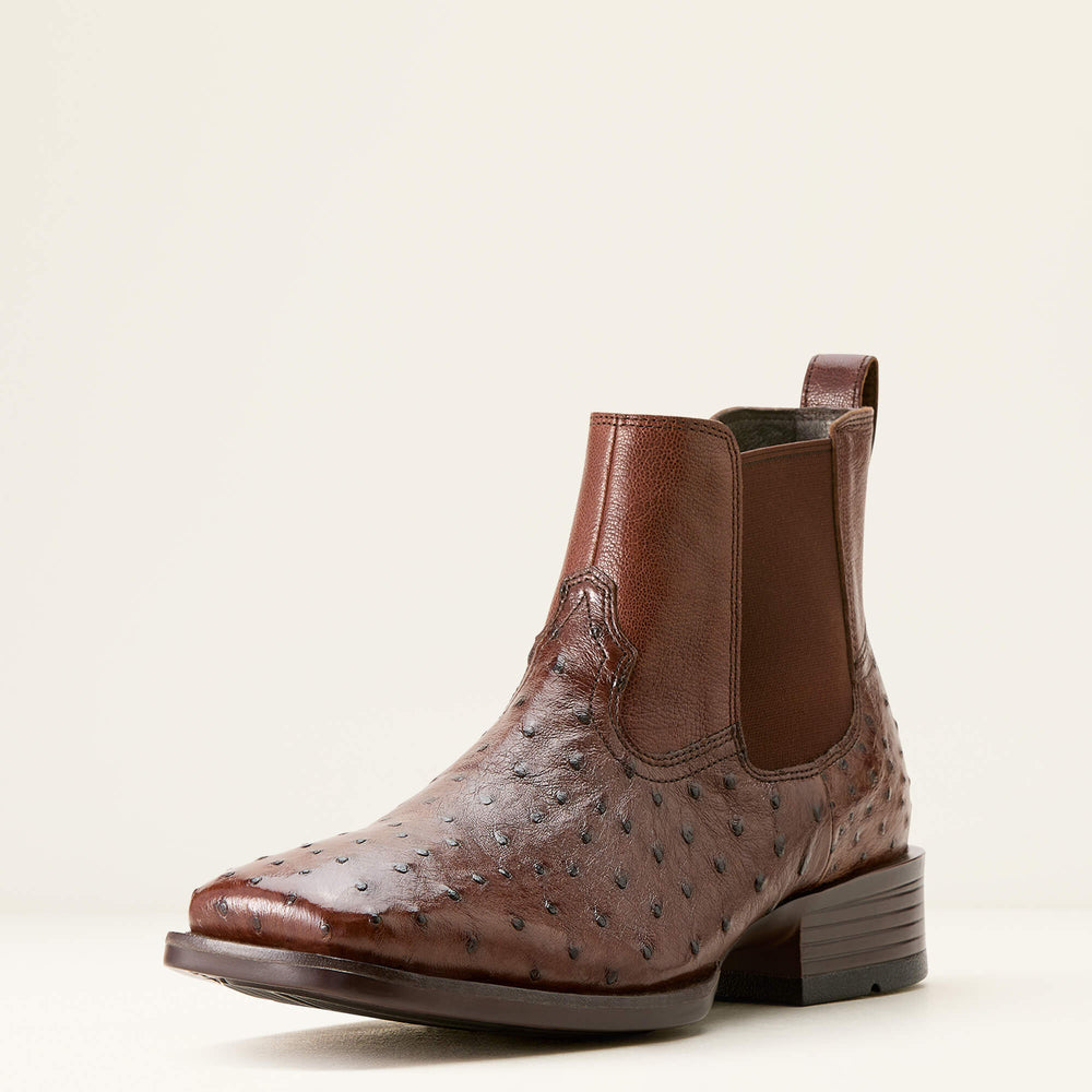 Ariat Booker Chelsea Wide Square Toe Western Boot Discount