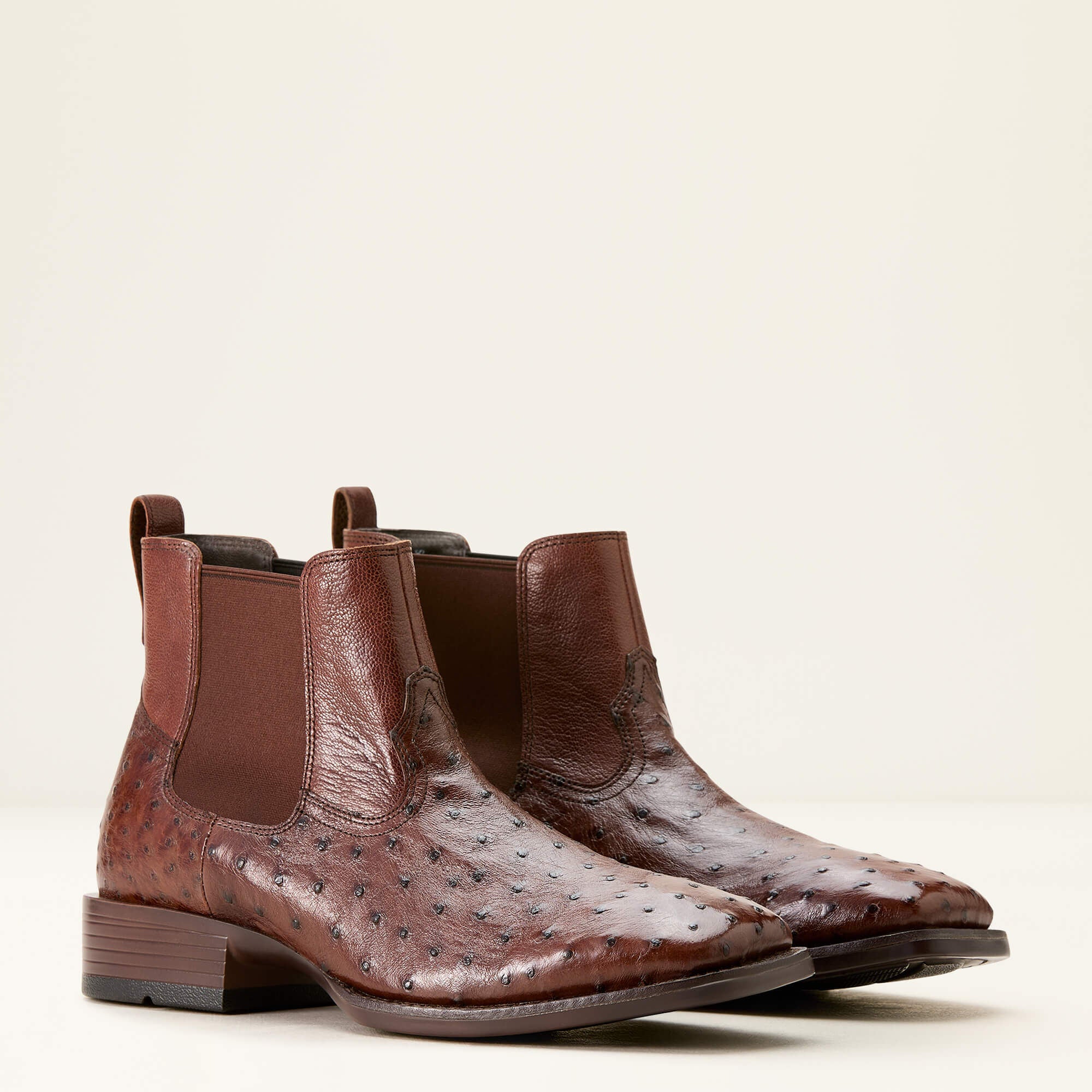Ariat Booker Chelsea Wide Square Toe Western Boot Discount